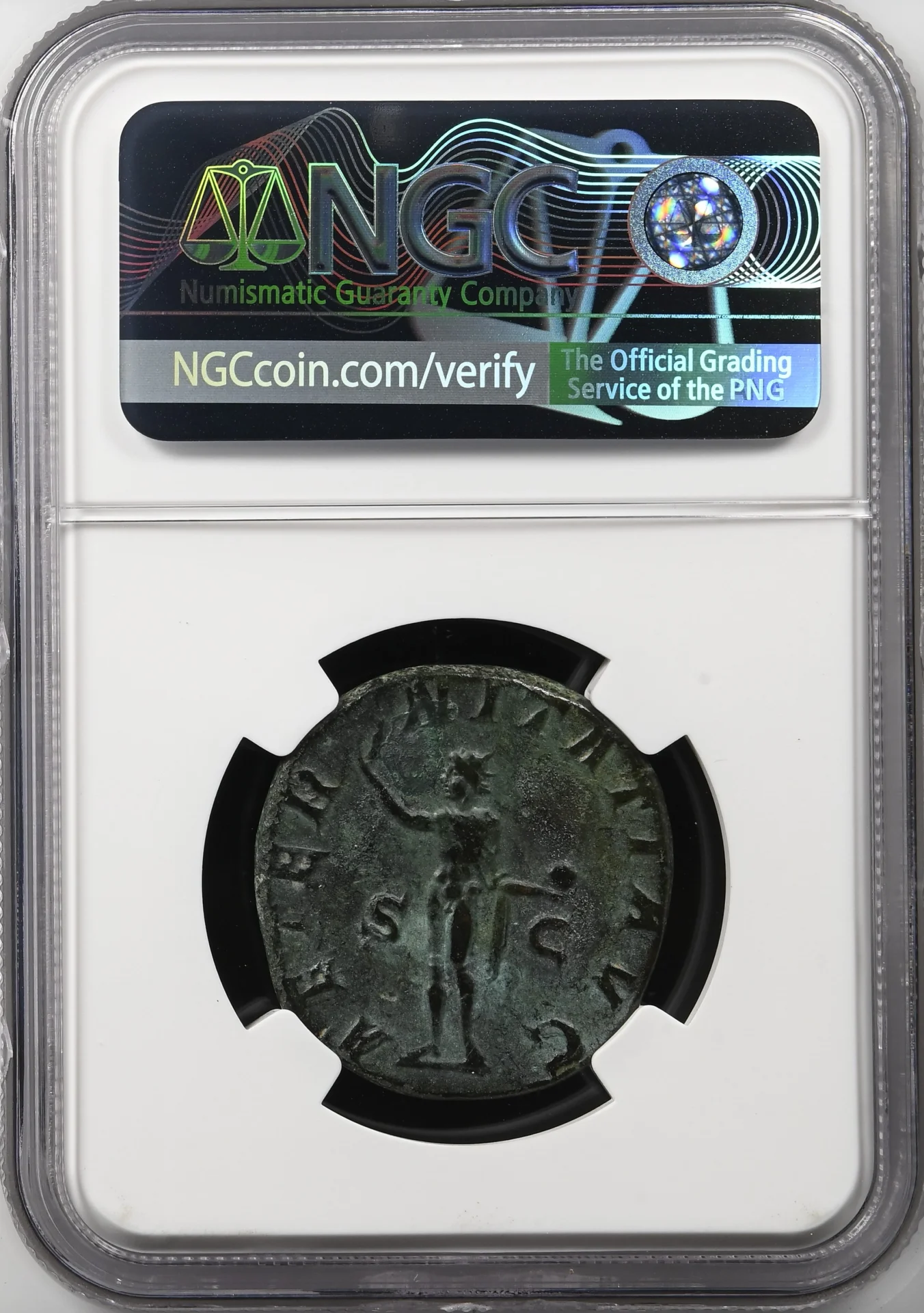 Ancient Coins Roman Imperial Roman Imperial Gordian III 238-244 AD AE Sestertius NGC Ch VF 0162246 Roman Imperial Gordian III 238-244 AD AE Sestertius NGC Ch VF 0162246Roman Imperial Gordian III 238-244 AD AE Sestertius NGC Ch VF 0162246 - Image 2