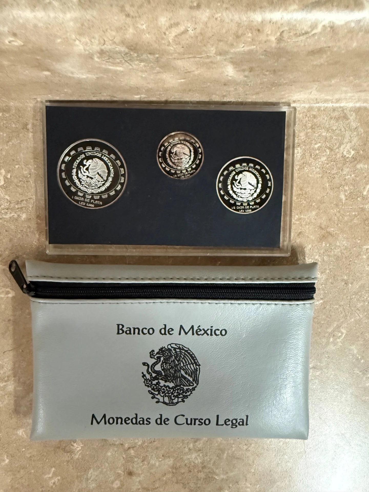 Mexican Coins Mint & Proof Sets Mint & Proof Sets 3 Piece PreColombian Mint Set 1997 Mo 0162412 Mint & Proof Sets 3 Piece PreColombian Mint Set 1997 Mo 0162412Mint & Proof Sets 3 Piece PreColombian Mint Set 1997 Mo 0162412 - Image 2