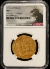 Peru 1715 Fleet (1715) 8 Escudos 1712 L M NGC MS61 0161770