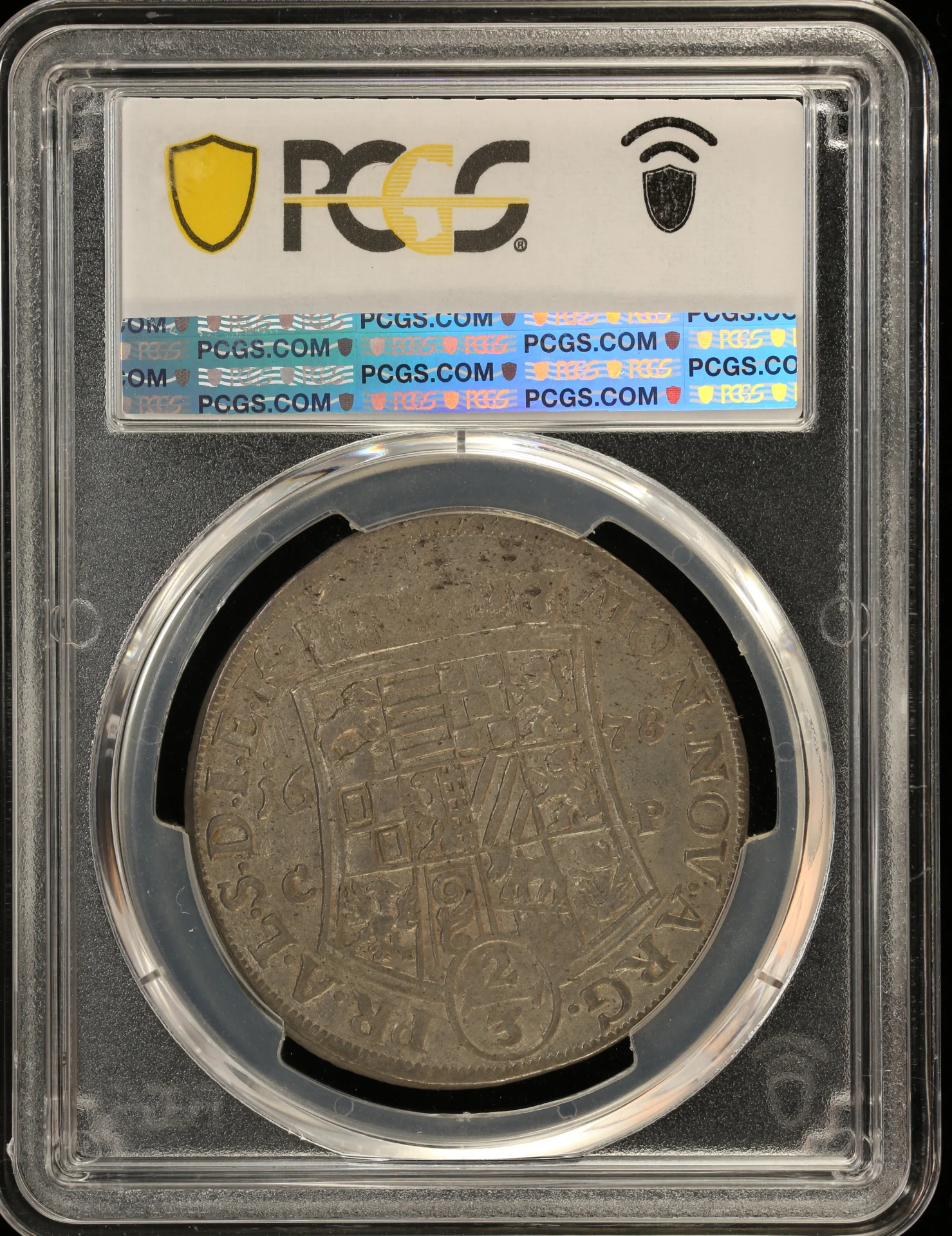 Europe Germany World Coins Germany 2/3 Thaler 1678 CP PCGS AU55 0162227 Germany 2/3 Thaler 1678 CP PCGS AU55 0162227Germany 2/3 Thaler 1678 CP PCGS AU55 0162227 - Image 2