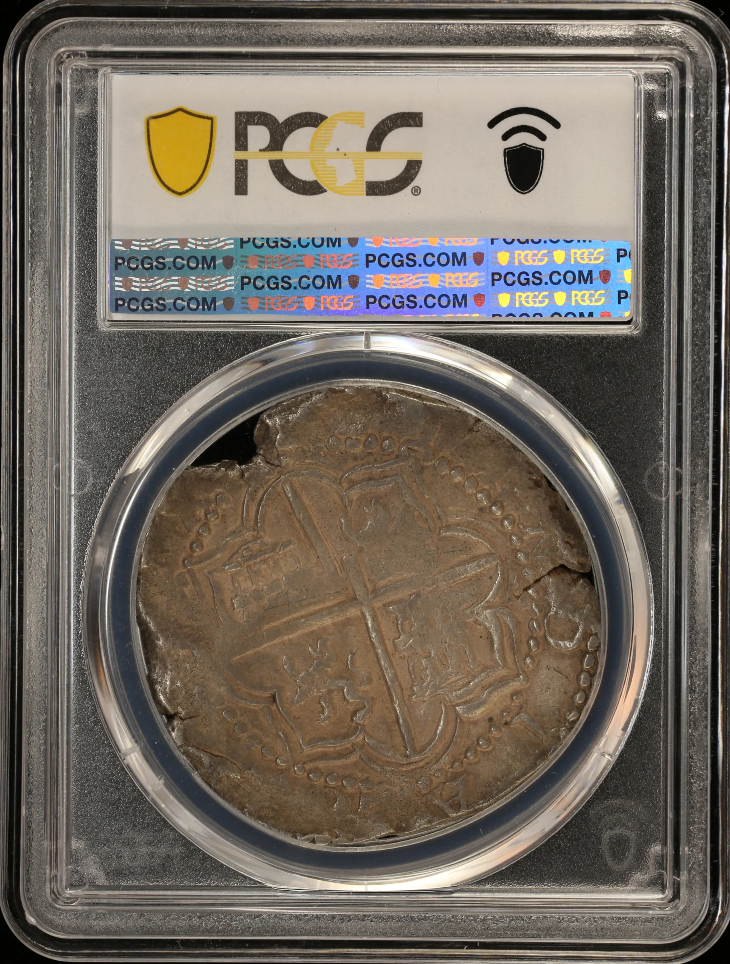 Bolivia Latin American Coins Bolivia 8 Reales (1612-16) P Q PCGS VF35 Calico-916 0161845 Bolivia 8 Reales (1612-16) P Q PCGS VF35 Calico-916 0161845Bolivia 8 Reales (1612-16) P Q PCGS VF35 Calico-916 0161845 - Image 2