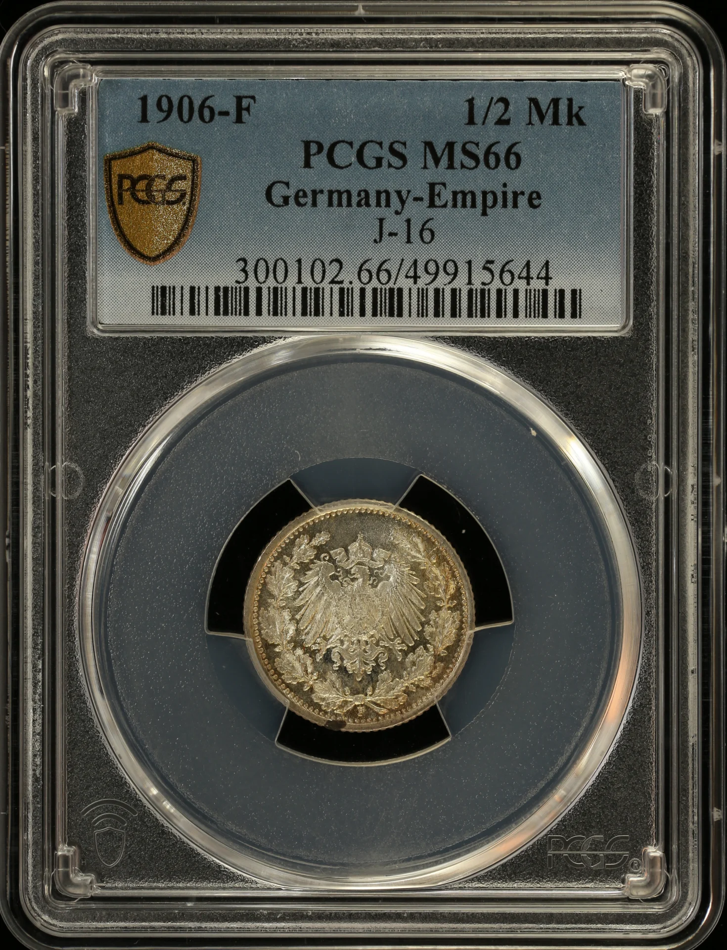 Europe Germany World Coins Germany 1/2 Mark 1906 F PCGS MS66 0161883 Germany 1/2 Mark 1906 F PCGS MS66 0161883Germany 1/2 Mark 1906 F PCGS MS66 0161883