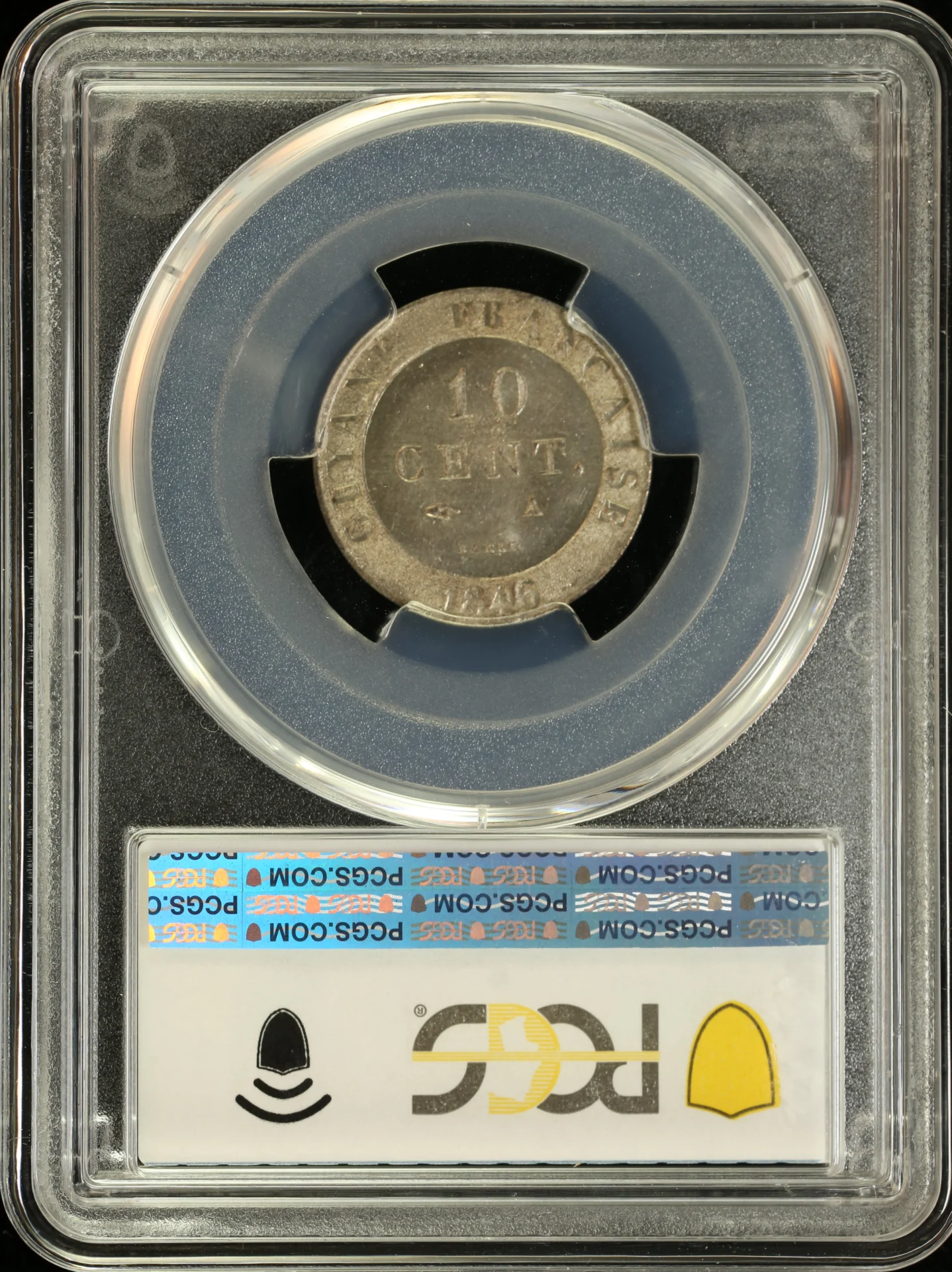 French Guyana Latin American Coins French Guyana 10 Centime 1846 A PCGS MS65 Lec-32 0162342 French Guyana 10 Centime 1846 A PCGS MS65 Lec-32 0162342French Guyana 10 Centime 1846 A PCGS MS65 Lec-32 0162342 - Image 2
