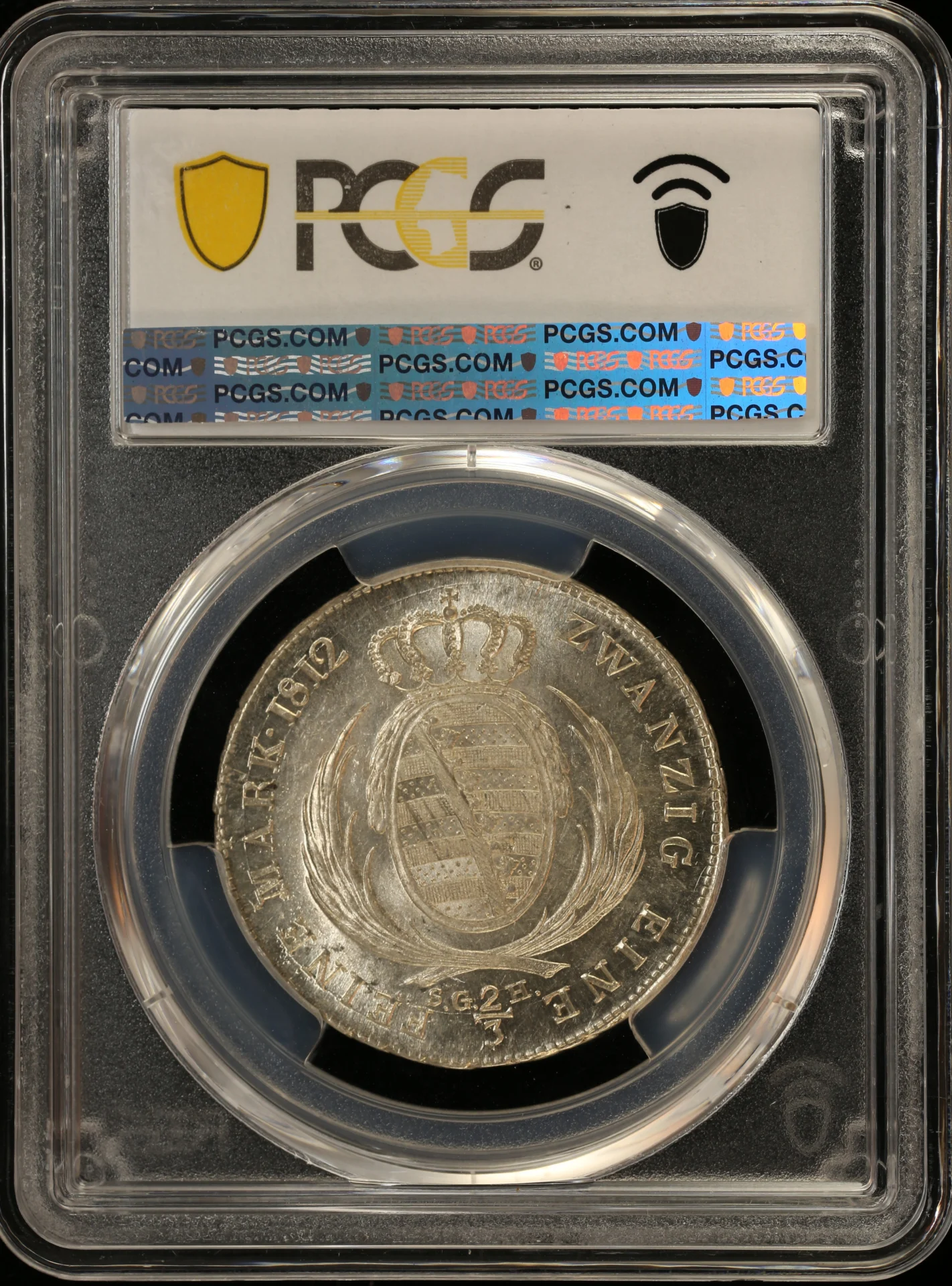 Europe Germany World Coins Germany 2/3 Thaler 1812 SGH PCGS MS61 0161879 Germany 2/3 Thaler 1812 SGH PCGS MS61 0161879Germany 2/3 Thaler 1812 SGH PCGS MS61 0161879 - Image 2