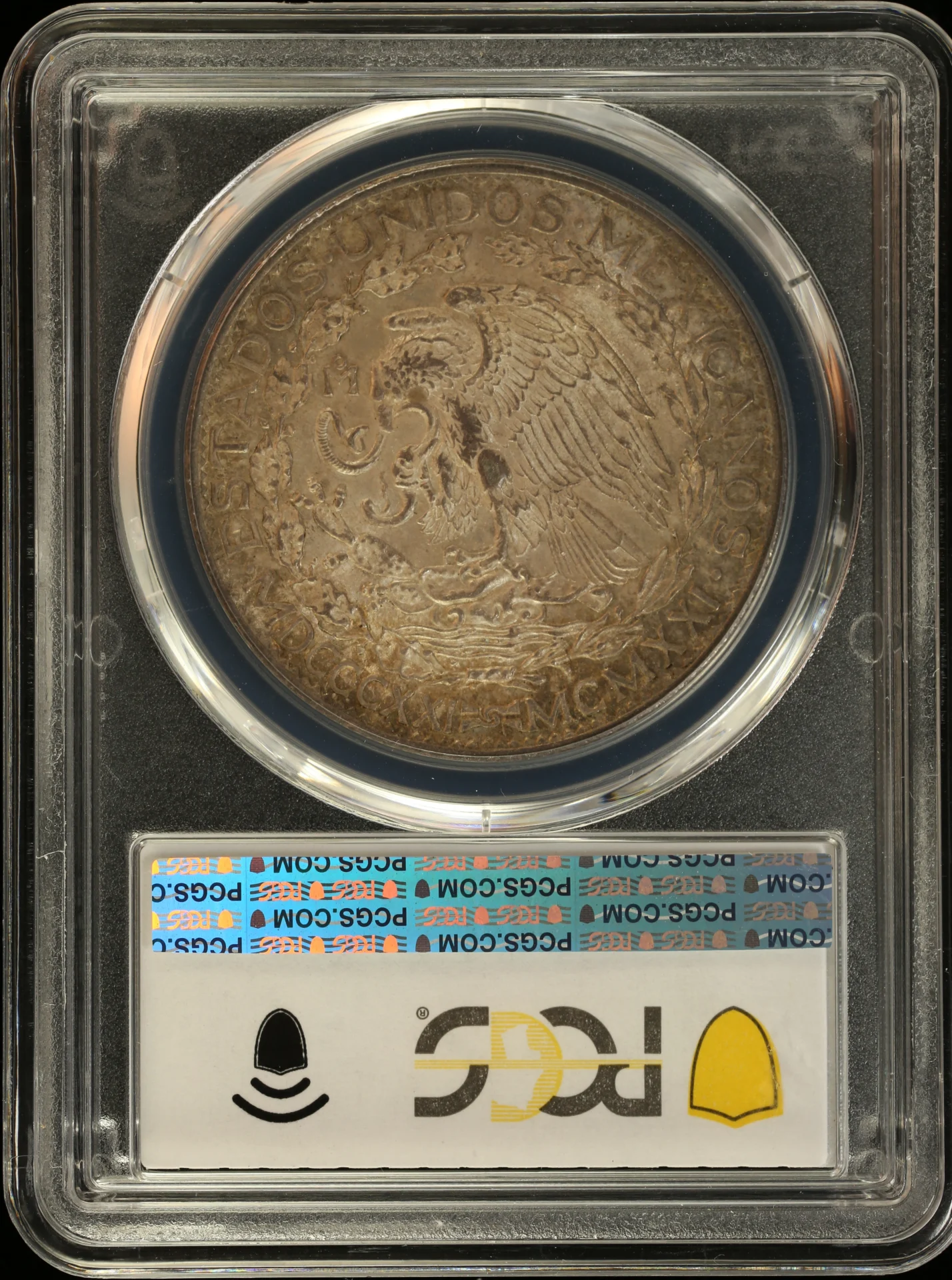 2 Peso Mexican Coins Modern Silver & Minors Modern Silver & Minors 2 Peso 1921 Mo PCGS AU58 KM-462 0161962 Modern Silver & Minors 2 Peso 1921 Mo PCGS AU58 KM-462 0161962Modern Silver & Minors 2 Peso 1921 Mo PCGS AU58 KM-462 0161962 - Image 2