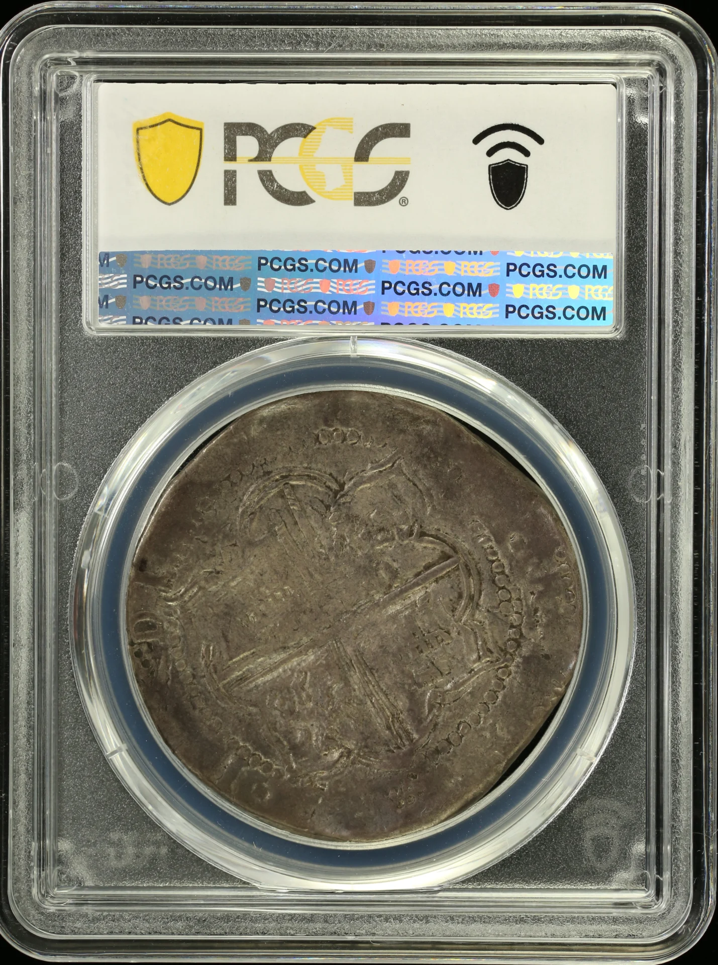 Bolivia Latin American Coins Bolivia 8 Reales (1586-89) P A PCGS VF25 Calico-674 0161980 Bolivia 8 Reales (1586-89) P A PCGS VF25 Calico-674 0161980Bolivia 8 Reales (1586-89) P A PCGS VF25 Calico-674 0161980 - Image 2