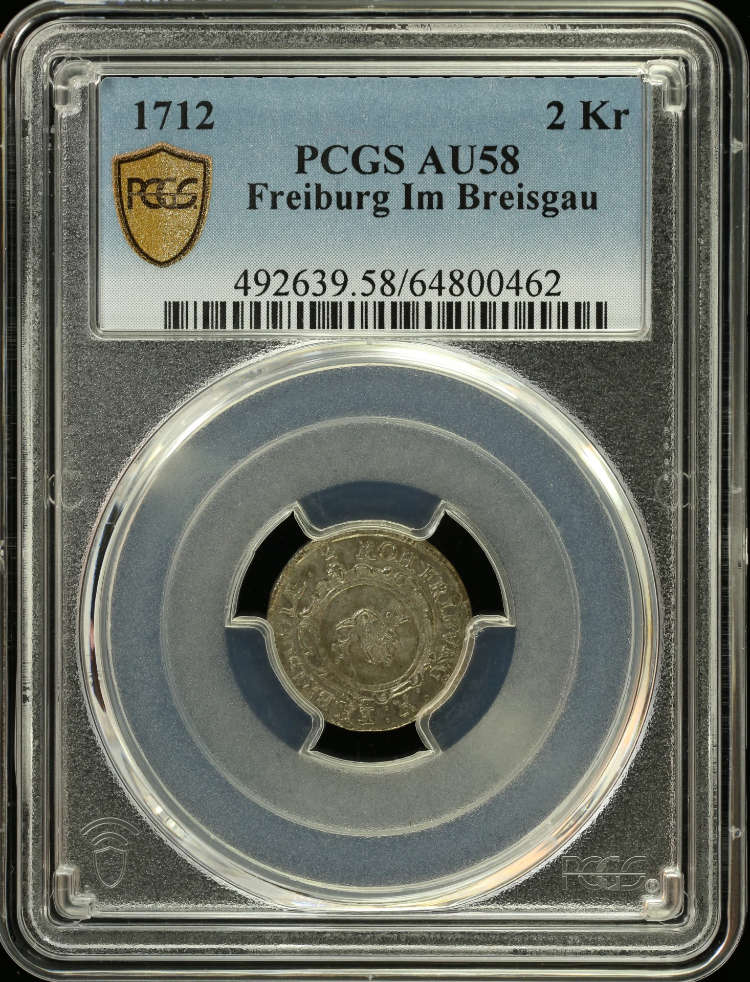 Europe Germany World Coins Germany 2 Kreuzer 1712 PCGS AU58 0162162 Germany 2 Kreuzer 1712 PCGS AU58 0162162