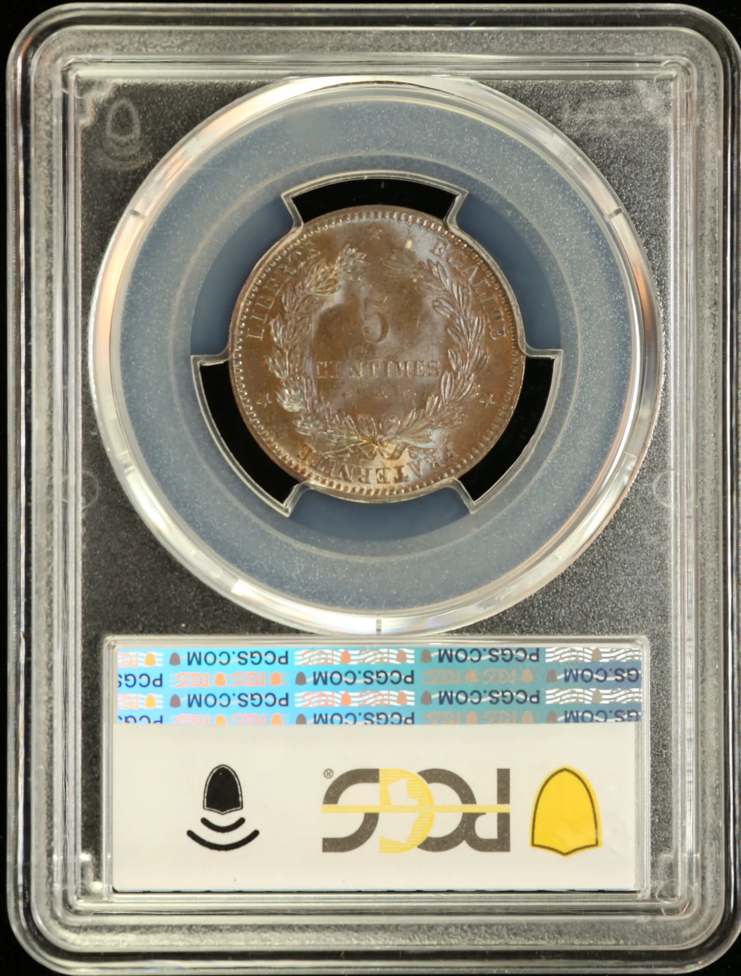 Europe France World Coins France 5 Centime 1872 A PCGS MS64BN Gad-157a 0162298 France 5 Centime 1872 A PCGS MS64BN Gad-157a 0162298France 5 Centime 1872 A PCGS MS64BN Gad-157a 0162298 - Image 2