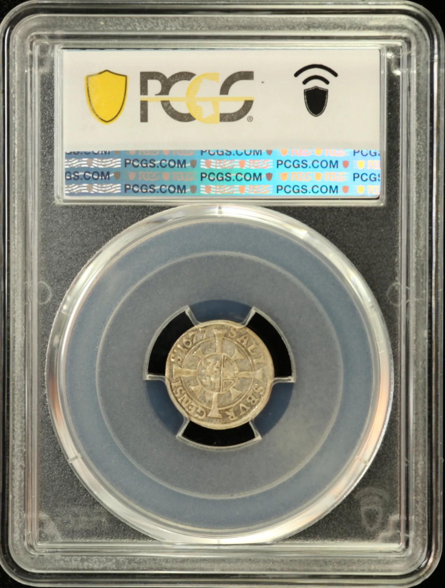 Austria Europe World Coins Austria Kreuzer 1677 Salzburg PCGS AU58 0162098 Austria Kreuzer 1677 Salzburg PCGS AU58 0162098Austria Kreuzer 1677 Salzburg PCGS AU58 0162098 - Image 2