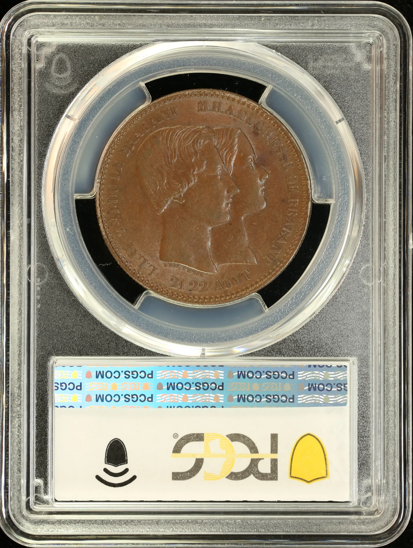 Belgium Europe World Coins Belgium (10 Centime) 1853 PCGS MS63BN 0162143 Belgium (10 Centime) 1853 PCGS MS63BN 0162143Belgium (10 Centime) 1853 PCGS MS63BN 0162143 - Image 2