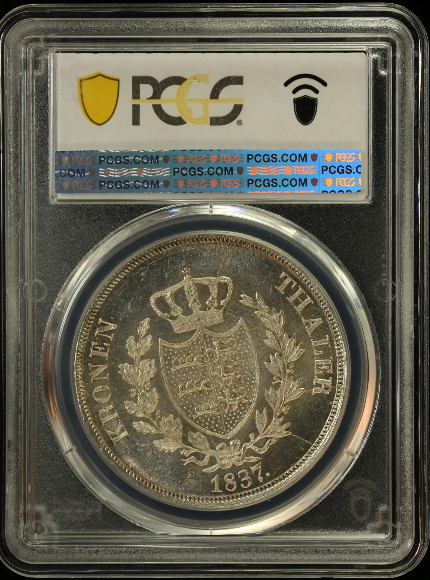 Europe Germany World Coins Germany Thaler 1837 W PCGS MS63 KM-571 0161840 Germany Thaler 1837 W PCGS MS63 KM-571 0161840Germany Thaler 1837 W PCGS MS63 KM-571 0161840 - Image 2