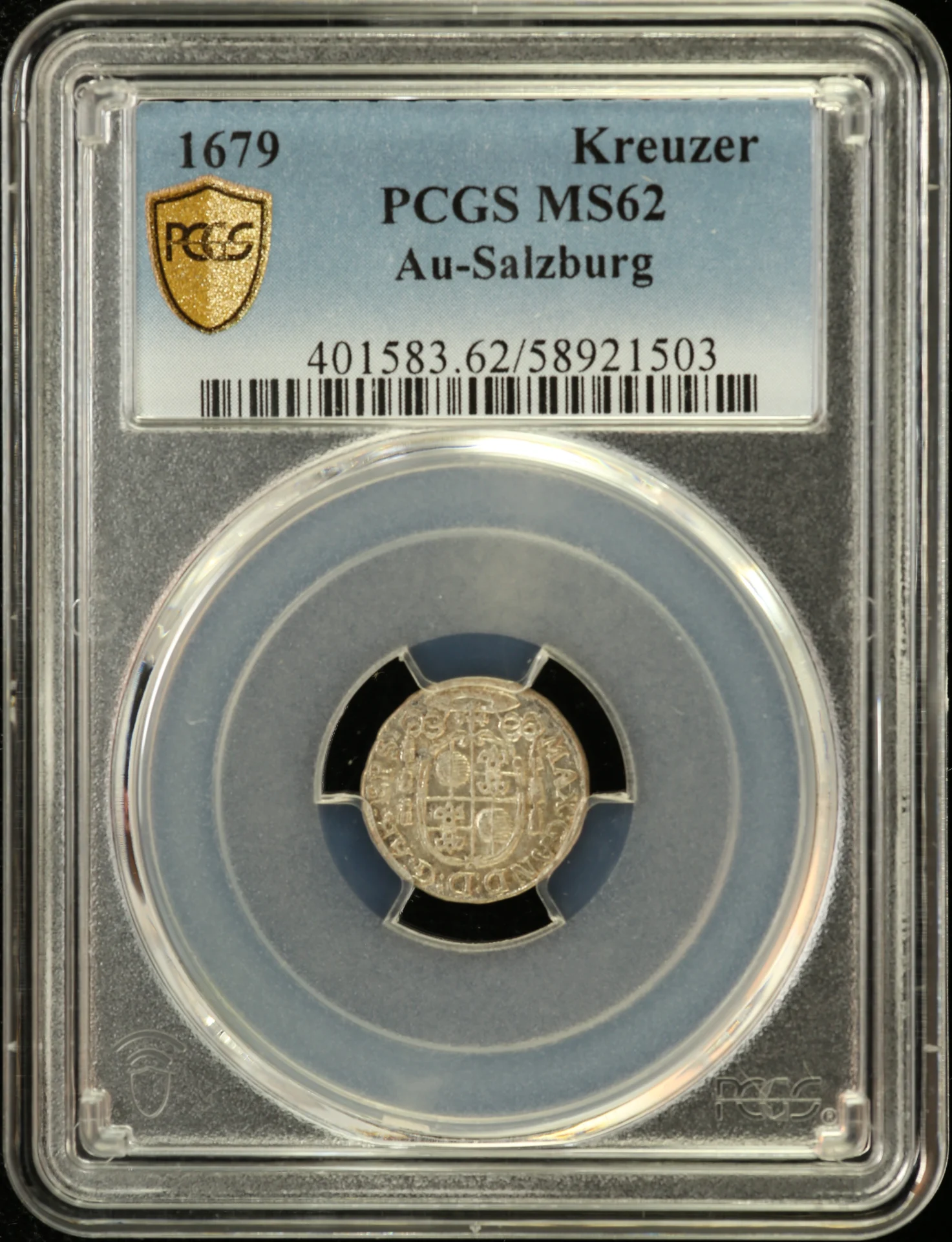 Austria Europe World Coins Austria Kreuzer 1679 Salzburg PCGS MS62 0162099 Austria Kreuzer 1679 Salzburg PCGS MS62 0162099Austria Kreuzer 1679 Salzburg PCGS MS62 0162099