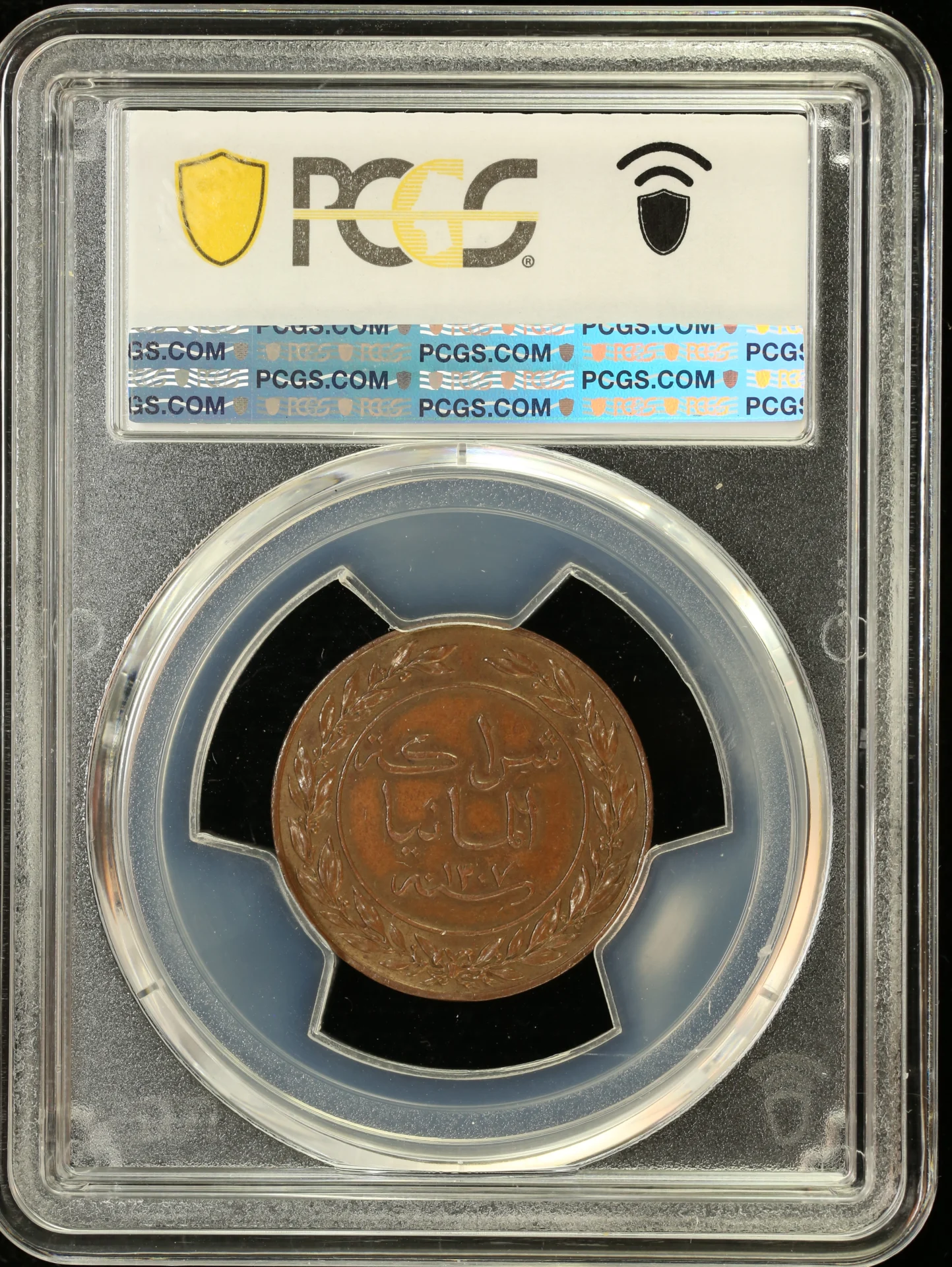 Africa German East Africa World Coins German East Africa Pesa AH1307 (1890) PCGS MS63BN 0162156 German East Africa Pesa AH1307 (1890) PCGS MS63BN 0162156German East Africa Pesa AH1307 (1890) PCGS MS63BN 0162156 - Image 2