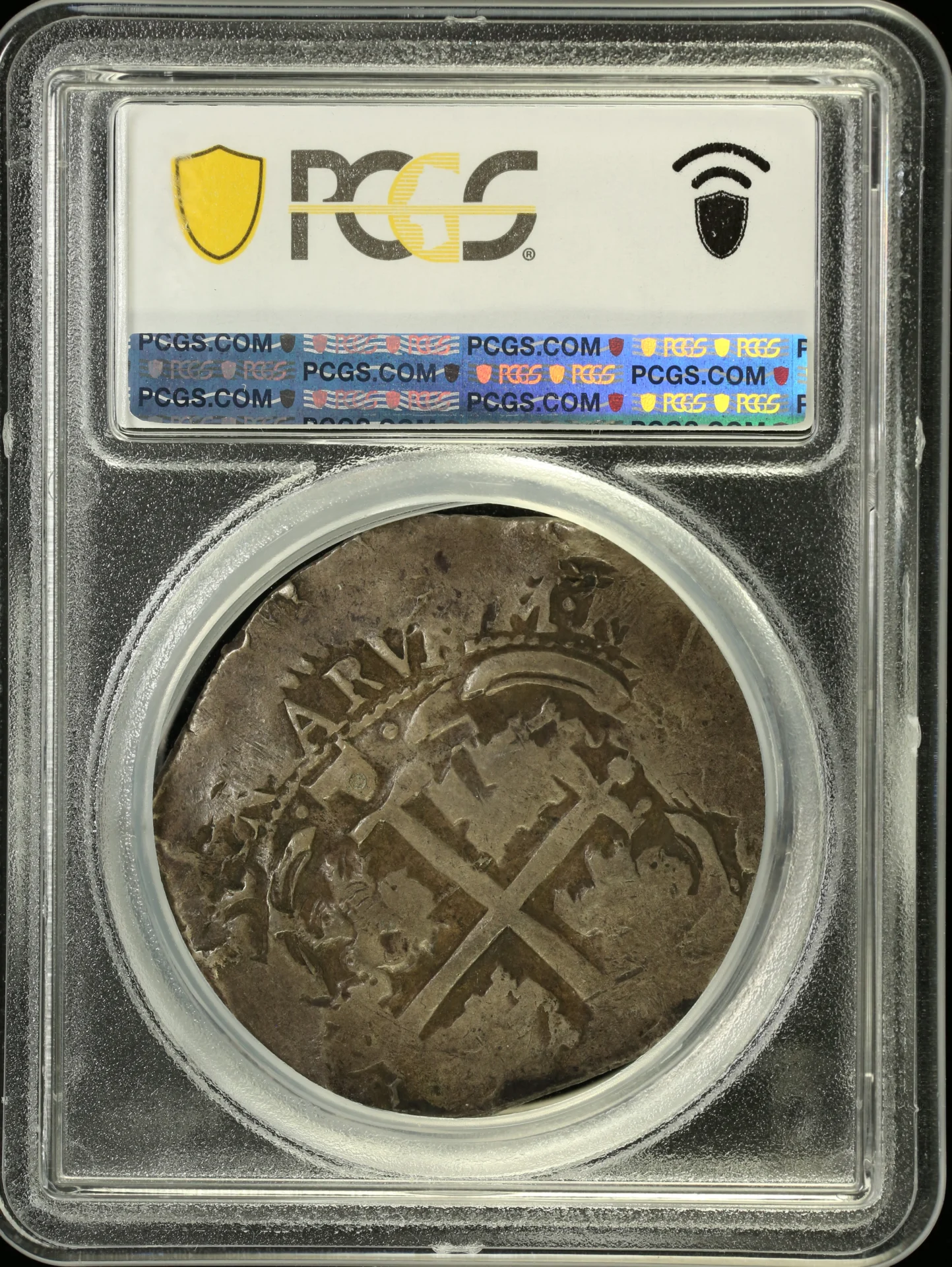Bolivia Latin American Coins Bolivia 8 Reales 1675 P E PCGS XF40 Calico-706 0161985 Bolivia 8 Reales 1675 P E PCGS XF40 Calico-706 0161985Bolivia 8 Reales 1675 P E PCGS XF40 Calico-706 0161985 - Image 2