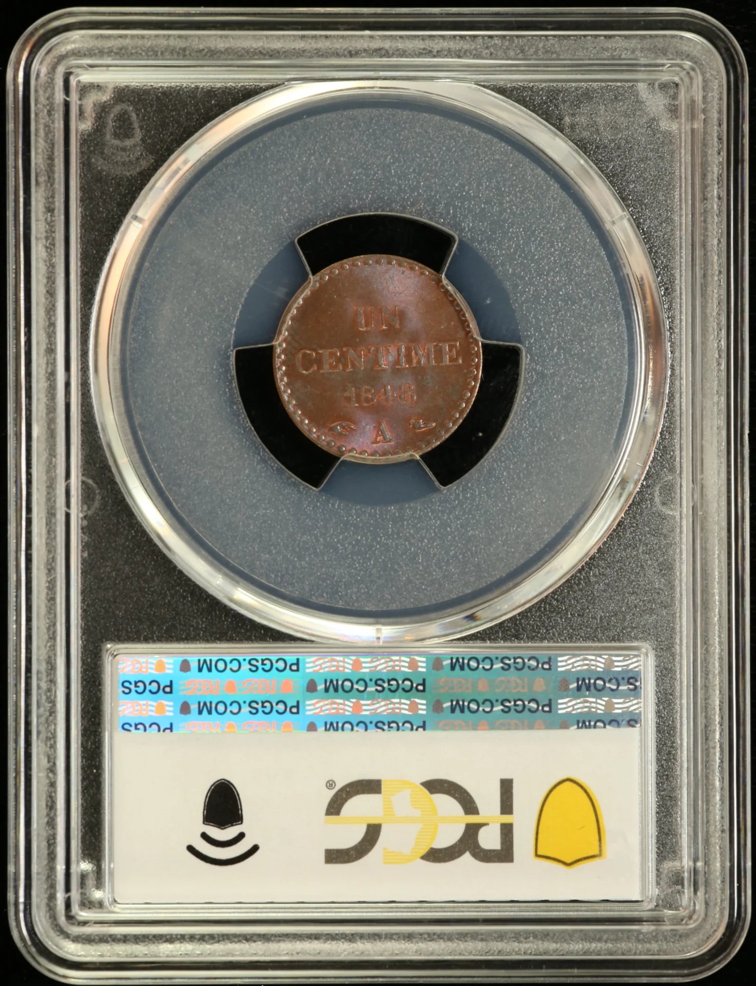 Europe France World Coins France Centime 1848 A PCGS MS65BN Gad-84 0162271 France Centime 1848 A PCGS MS65BN Gad-84 0162271France Centime 1848 A PCGS MS65BN Gad-84 0162271 - Image 2
