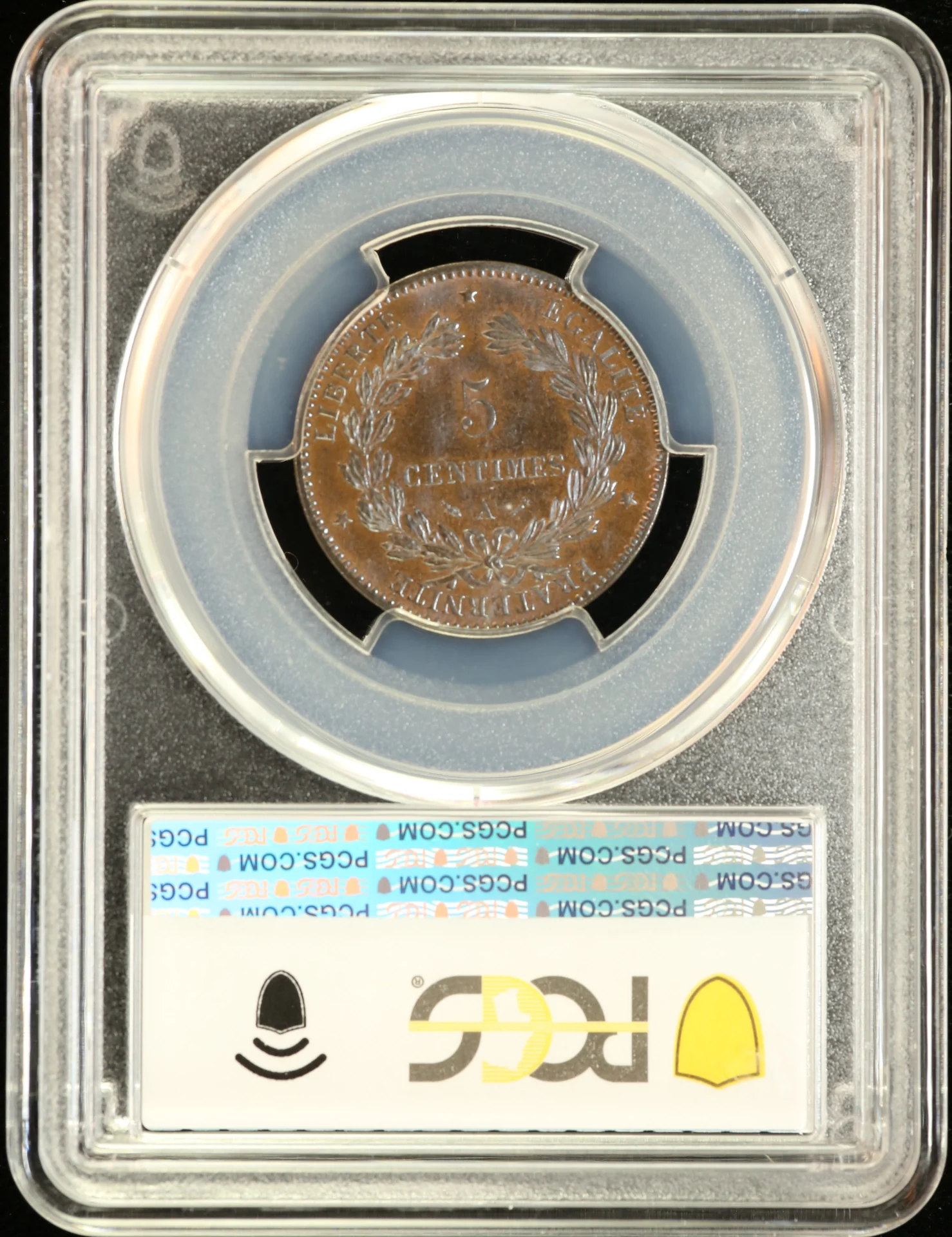 Europe France World Coins France 5 Centime 1881 A PCGS MS64BN Gad-157a 0162299 France 5 Centime 1881 A PCGS MS64BN Gad-157a 0162299France 5 Centime 1881 A PCGS MS64BN Gad-157a 0162299 - Image 2