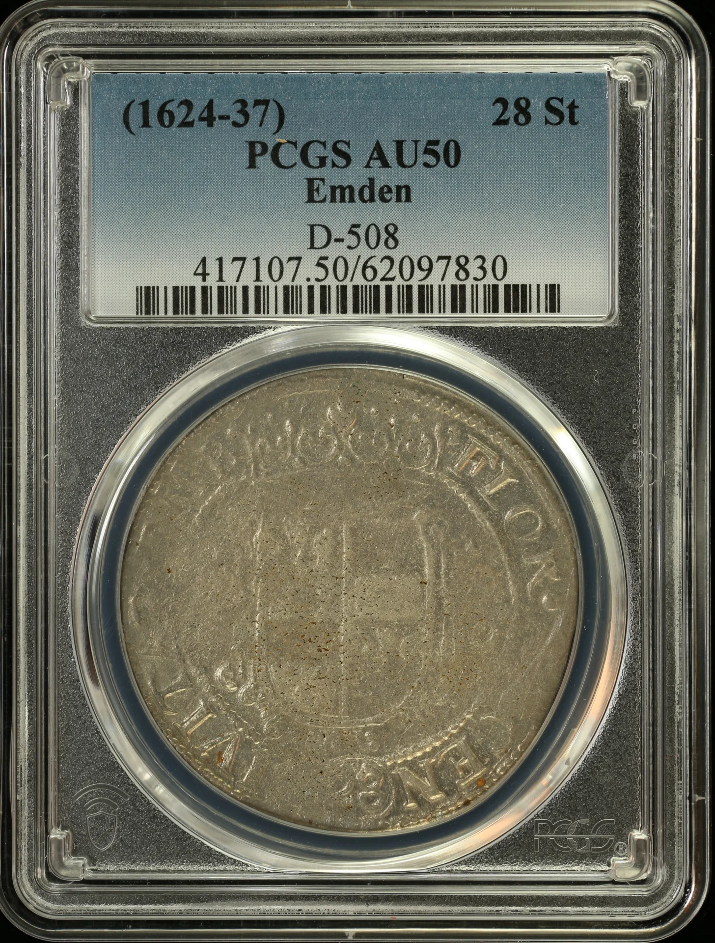 Europe Germany World Coins Germany 28 Stuiver (1624-37) Emden PCGS AU50 D-508 0162364 Germany 28 Stuiver (1624-37) Emden PCGS AU50 D-508 0162364Germany 28 Stuiver (1624-37) Emden PCGS AU50 D-508 0162364
