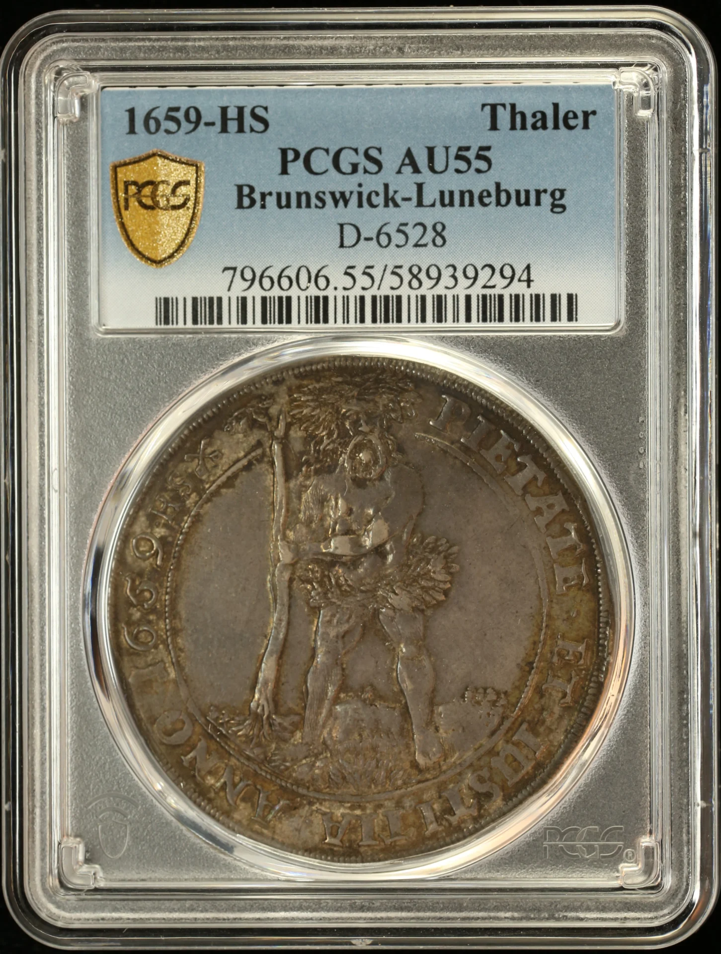 Europe Germany World Coins Germany Thaler 1659 HS PCGS AU55 0161837 Germany Thaler 1659 HS PCGS AU55 0161837