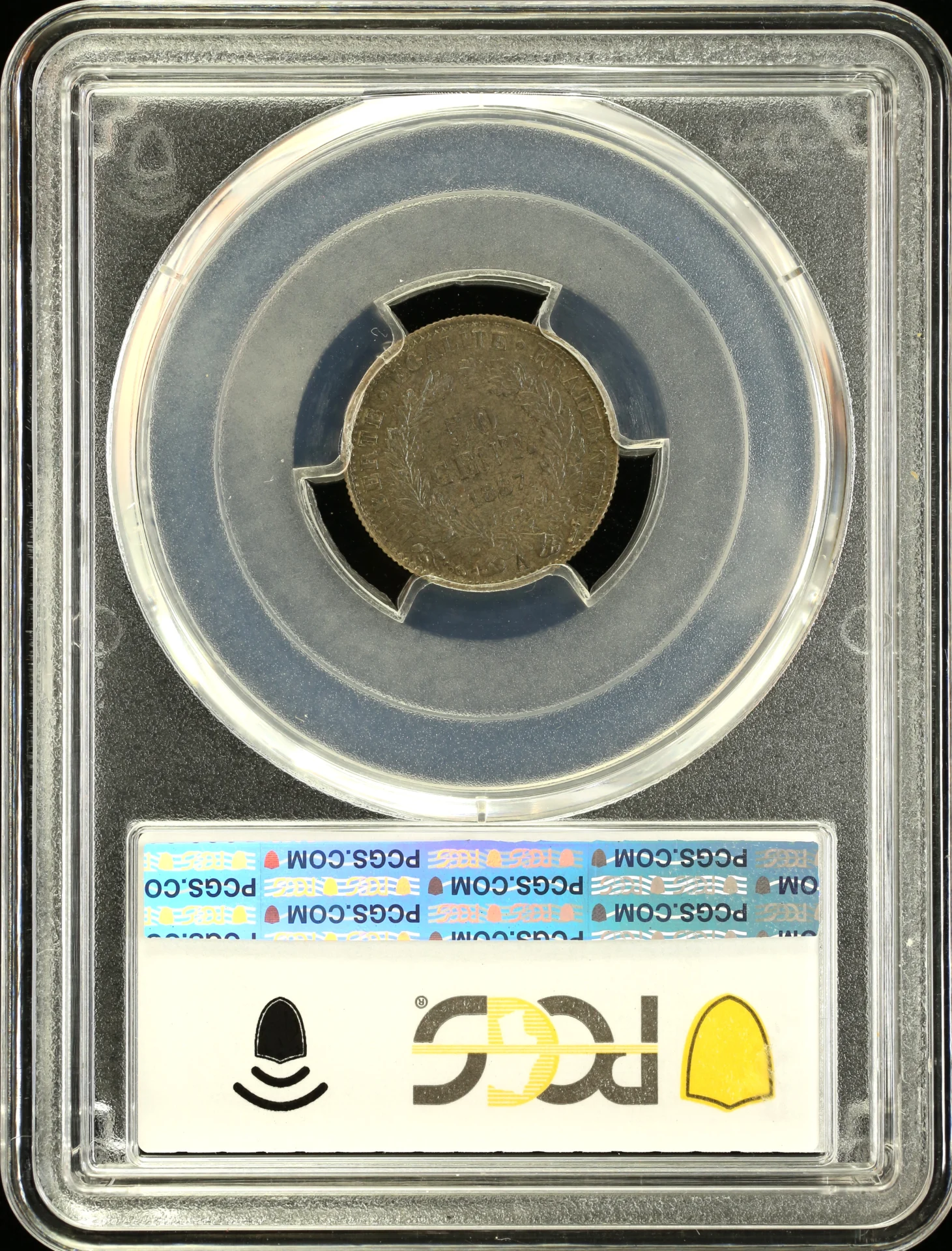 Europe France World Coins France 50 Centime 1887 A PCGS MS63 Gad-419a 0162323 France 50 Centime 1887 A PCGS MS63 Gad-419a 0162323France 50 Centime 1887 A PCGS MS63 Gad-419a 0162323 - Image 2