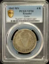 Ecuador Latin American Coins Ecuador 4 Reales 1843 Quito MV PCGS VF20 0161974 Ecuador 4 Reales 1843 Quito MV PCGS VF20 0161974