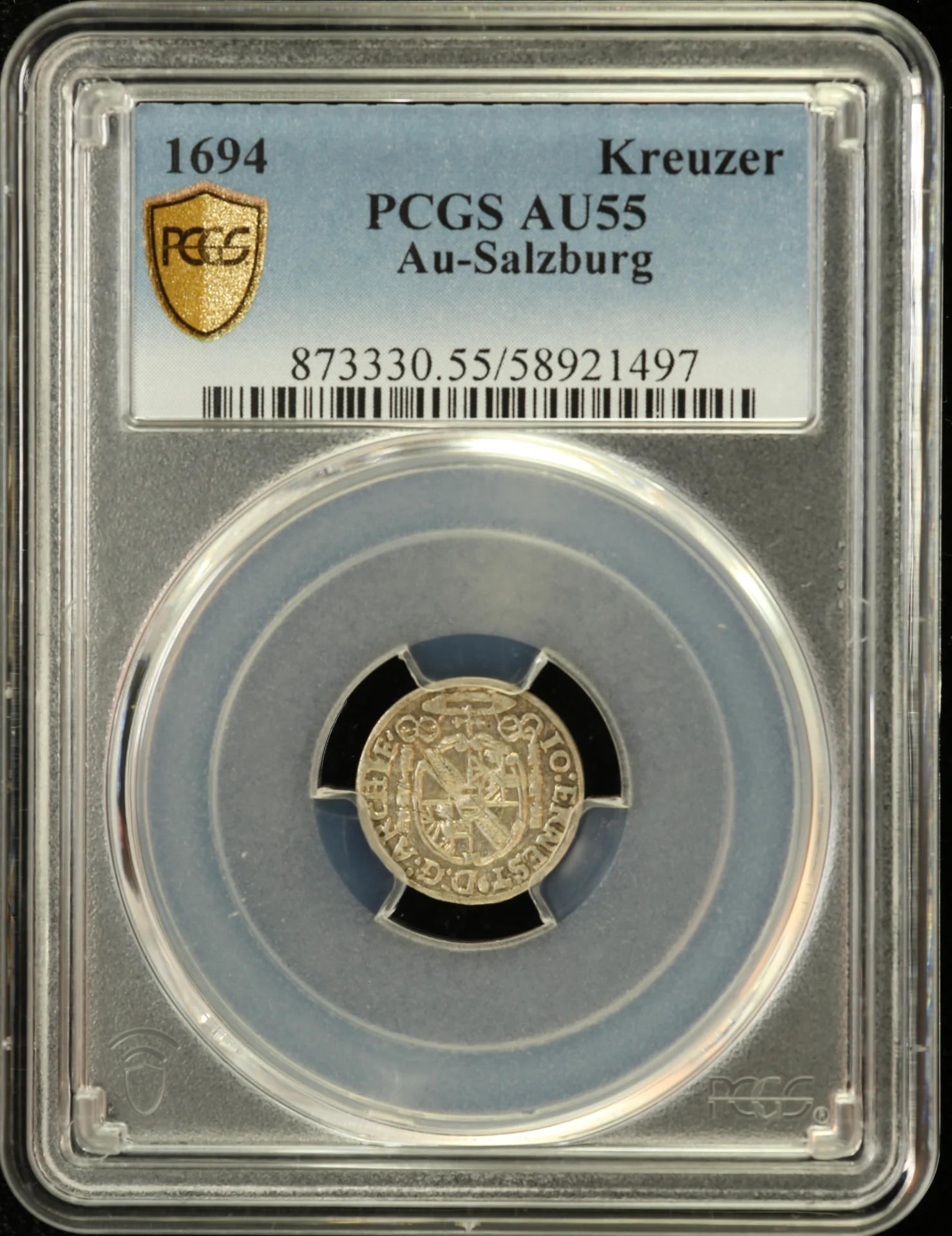 Austria Europe World Coins Austria Kreuzer 1694 Salzburg PCGS AU55 0162104 Austria Kreuzer 1694 Salzburg PCGS AU55 0162104Austria Kreuzer 1694 Salzburg PCGS AU55 0162104