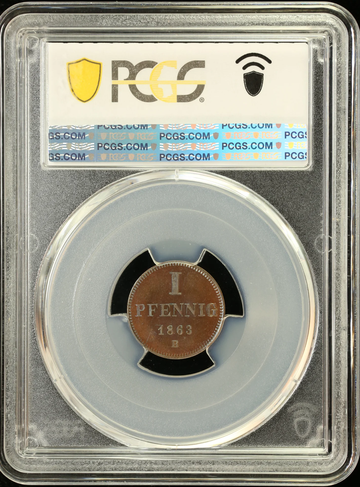 Europe Germany World Coins Germany Pfennig 1863 B PCGS MS65BN 0162164 Germany Pfennig 1863 B PCGS MS65BN 0162164Germany Pfennig 1863 B PCGS MS65BN 0162164 - Image 2