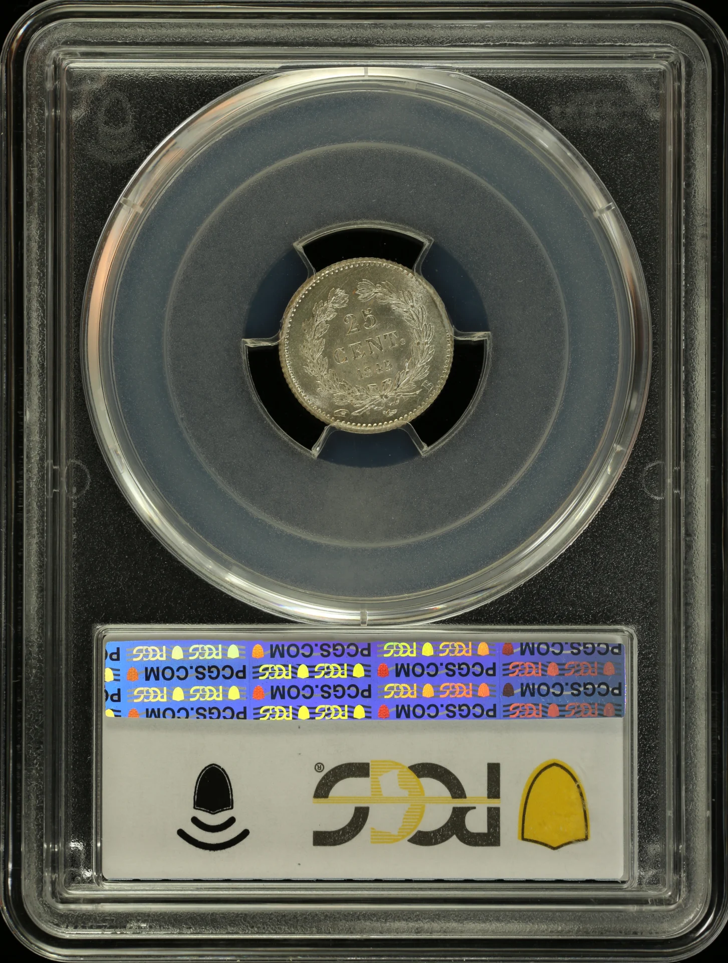 Europe France World Coins France 25 Centime 1845 B PCGS MS63 Gad-357 0162317 France 25 Centime 1845 B PCGS MS63 Gad-357 0162317France 25 Centime 1845 B PCGS MS63 Gad-357 0162317 - Image 2