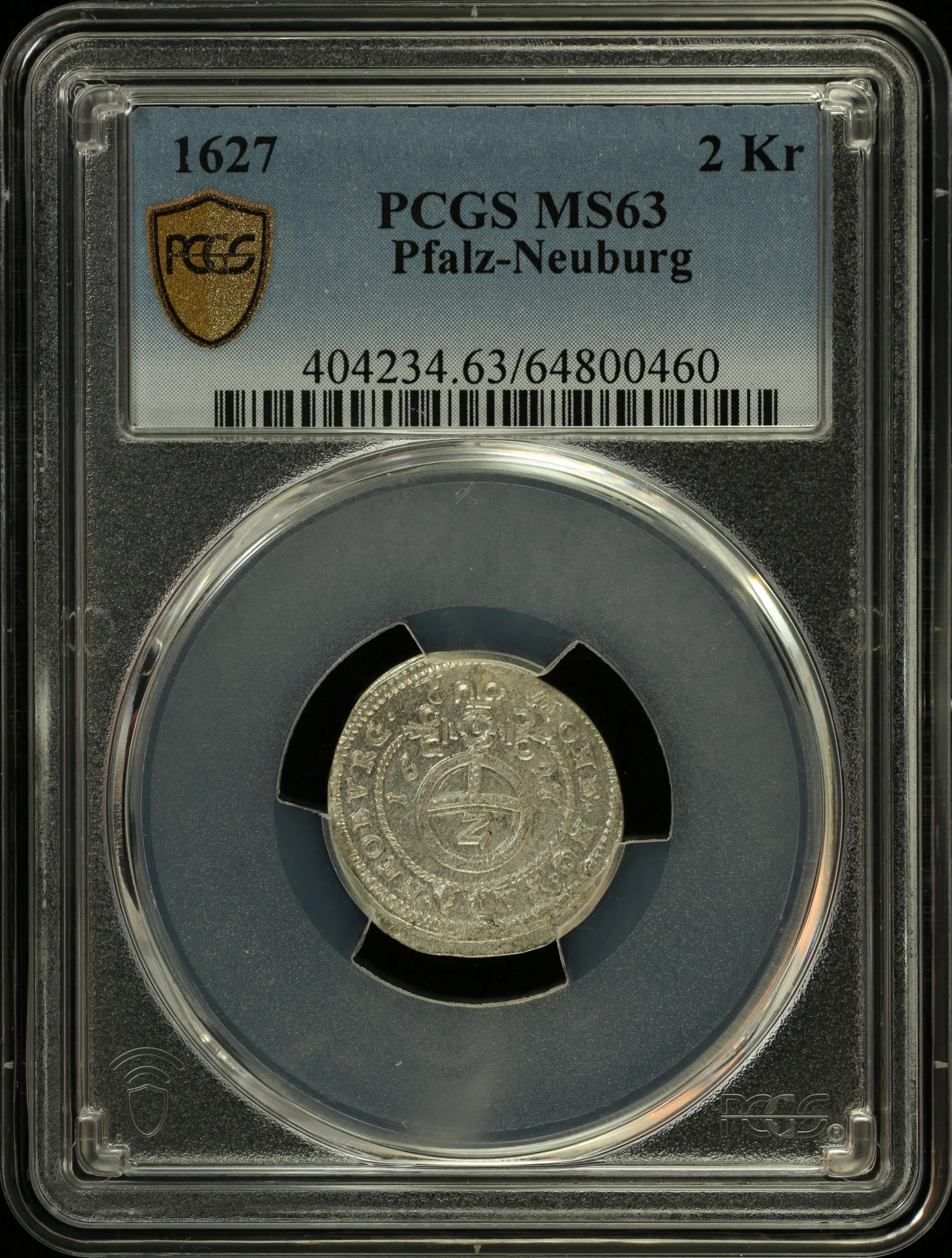 Europe Germany World Coins Germany 2 Kreuzer 1627 Pflaz-Neuburg PCGS MS63 0162424 Germany 2 Kreuzer 1627 Pflaz-Neuburg PCGS MS63 0162424