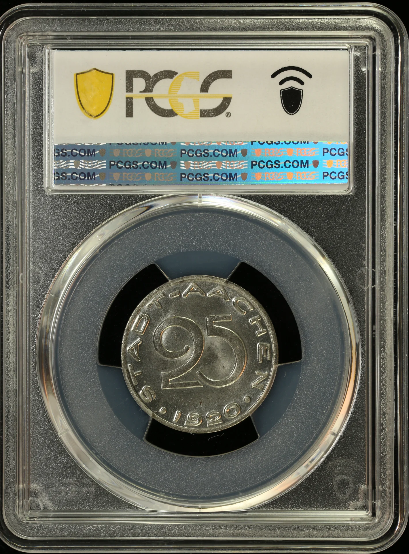 Europe Germany World Coins Germany 25 Pfennig 1920 Aachen PCGS MS65 0162166 Germany 25 Pfennig 1920 Aachen PCGS MS65 0162166Germany 25 Pfennig 1920 Aachen PCGS MS65 0162166 - Image 2