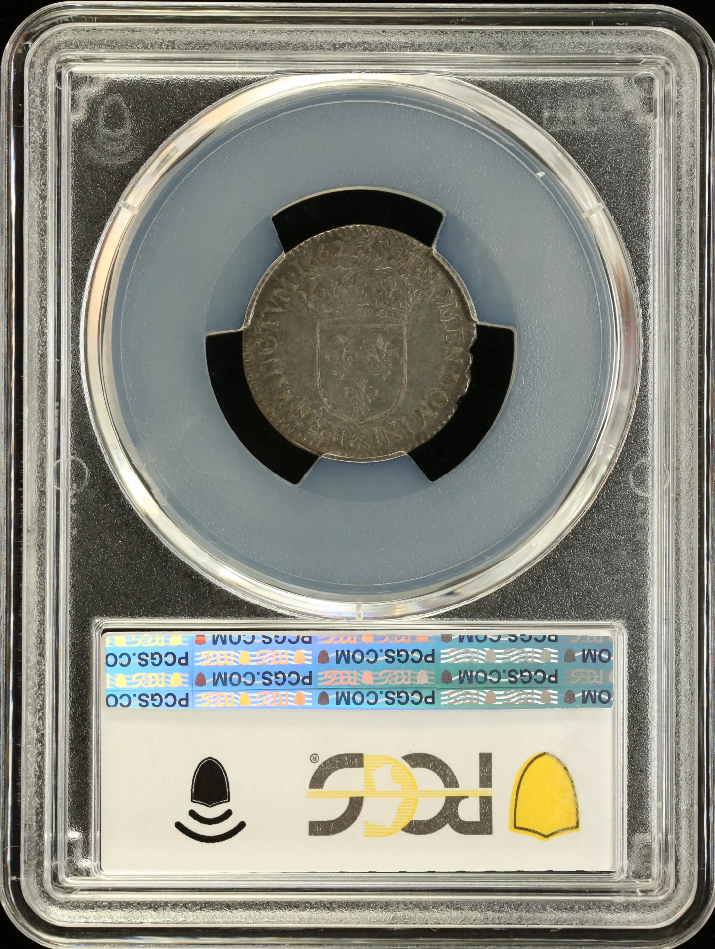 Europe France World Coins France 1/12 Ecu 1662 & PCGS AU55 0162453 France 1/12 Ecu 1662 & PCGS AU55 0162453France 1/12 Ecu 1662 & PCGS AU55 0162453 - Image 2
