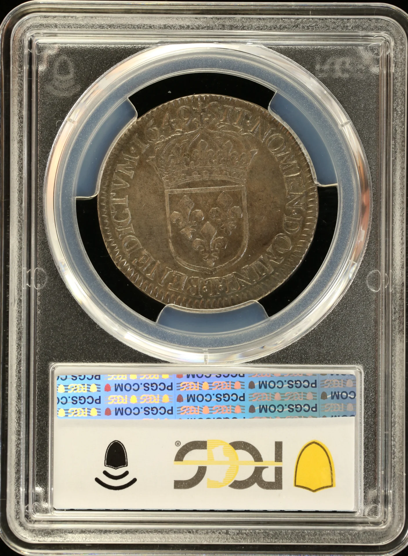 Europe France World Coins France 1/2 Ecu 1649 G PCGS AU50 Gad-169 0162444 France 1/2 Ecu 1649 G PCGS AU50 Gad-169 0162444France 1/2 Ecu 1649 G PCGS AU50 Gad-169 0162444 - Image 2
