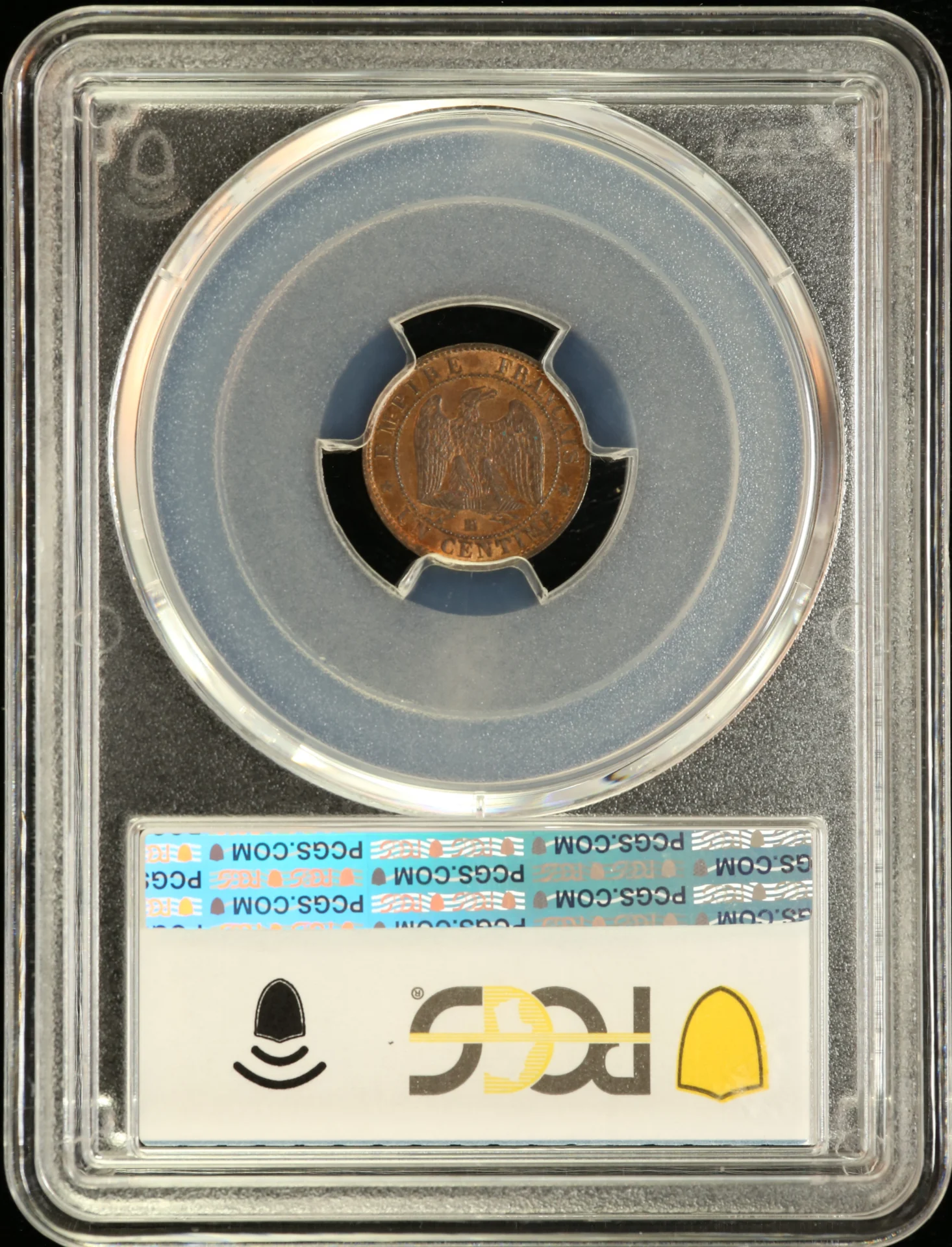 Europe France World Coins France Centime 1853 BB PCGS MS65BN Gad-86 0162274 France Centime 1853 BB PCGS MS65BN Gad-86 0162274France Centime 1853 BB PCGS MS65BN Gad-86 0162274 - Image 2
