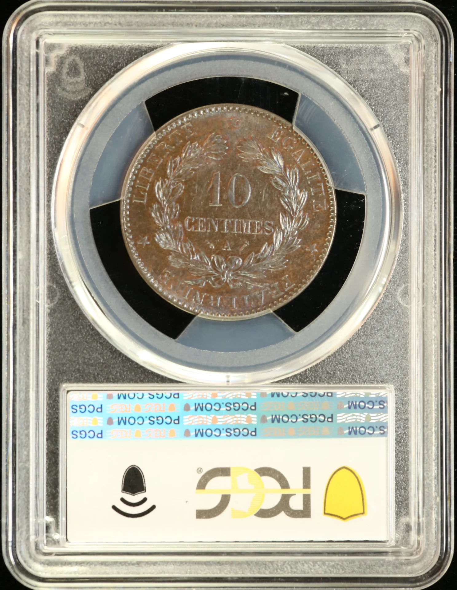 Europe France World Coins France 10 Centime 1890 A PCGS MS63BN Gad-265a 0162306 France 10 Centime 1890 A PCGS MS63BN Gad-265a 0162306France 10 Centime 1890 A PCGS MS63BN Gad-265a 0162306 - Image 2