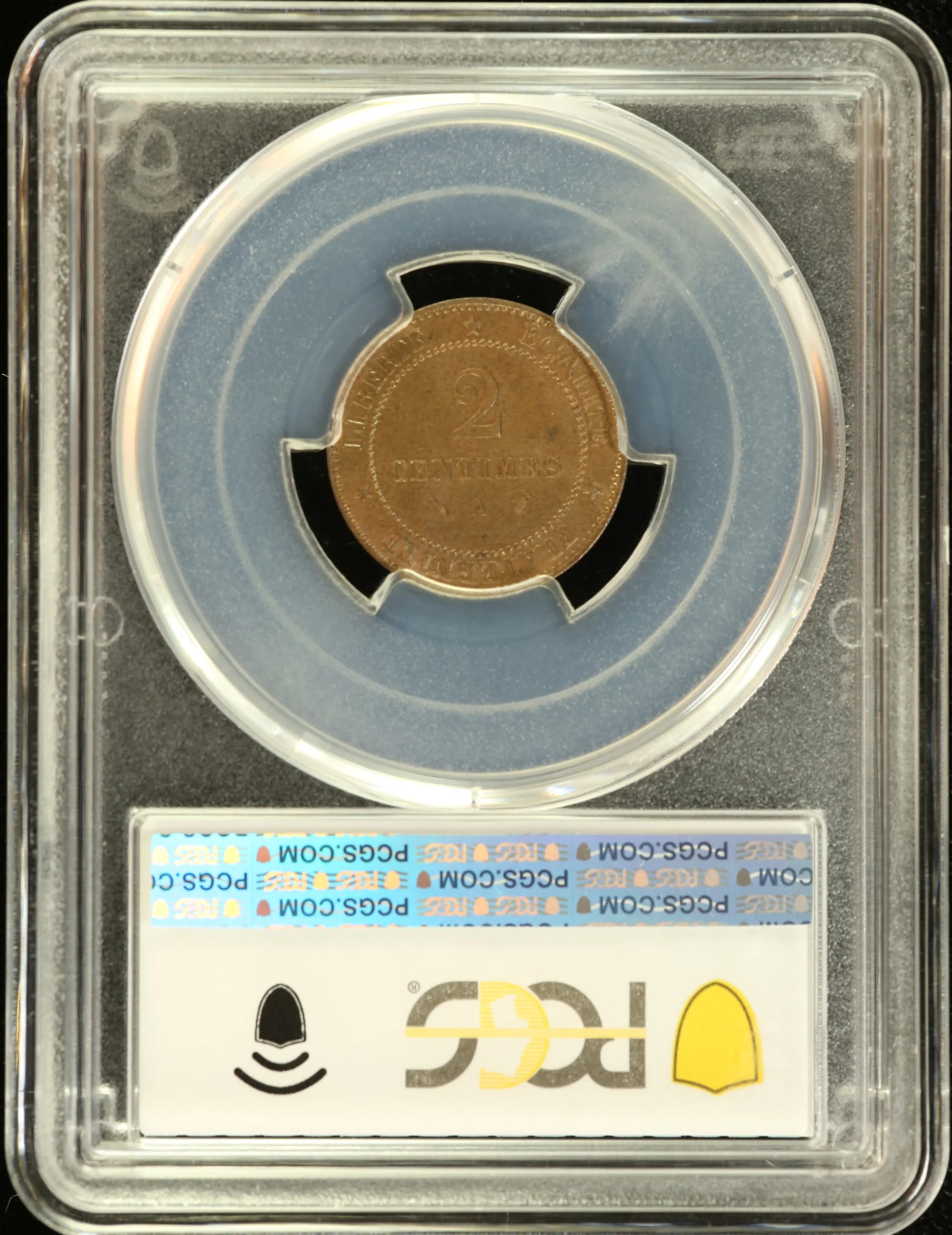 Europe France World Coins France 2 Centime 1892 A PCGS MS64BN Gad-105 0162282 France 2 Centime 1892 A PCGS MS64BN Gad-105 0162282France 2 Centime 1892 A PCGS MS64BN Gad-105 0162282 - Image 2