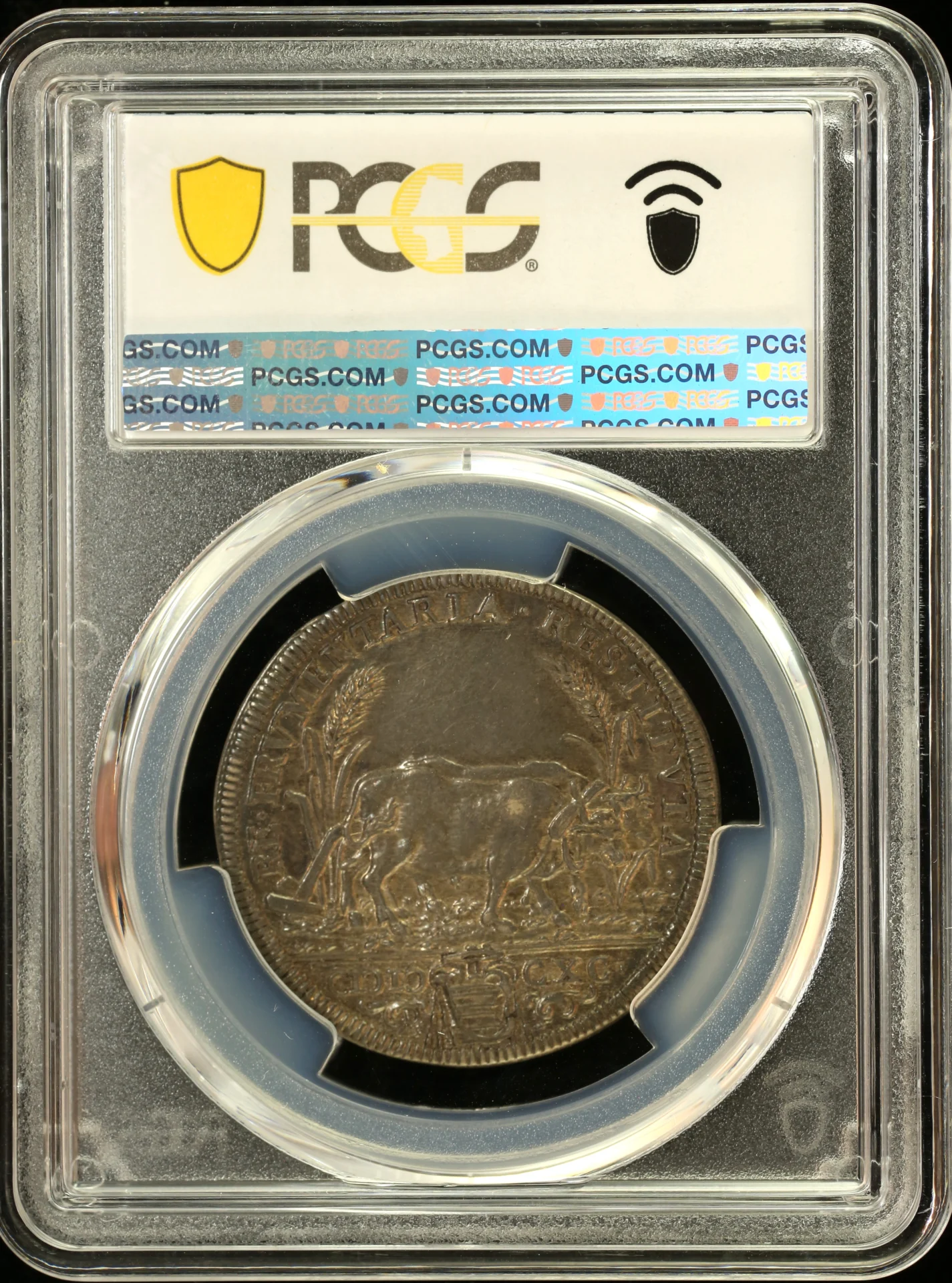 Europe Italy/San Marino/Vatican World Coins Italy/San Marino/Vatican Teston 1690 PCGS AU58 Berman-2176 0162263 Italy/San Marino/Vatican Teston 1690 PCGS AU58 Berman-2176 0162263Italy/San Marino/Vatican Teston 1690 PCGS AU58 Berman-2176 0162263 - Image 2
