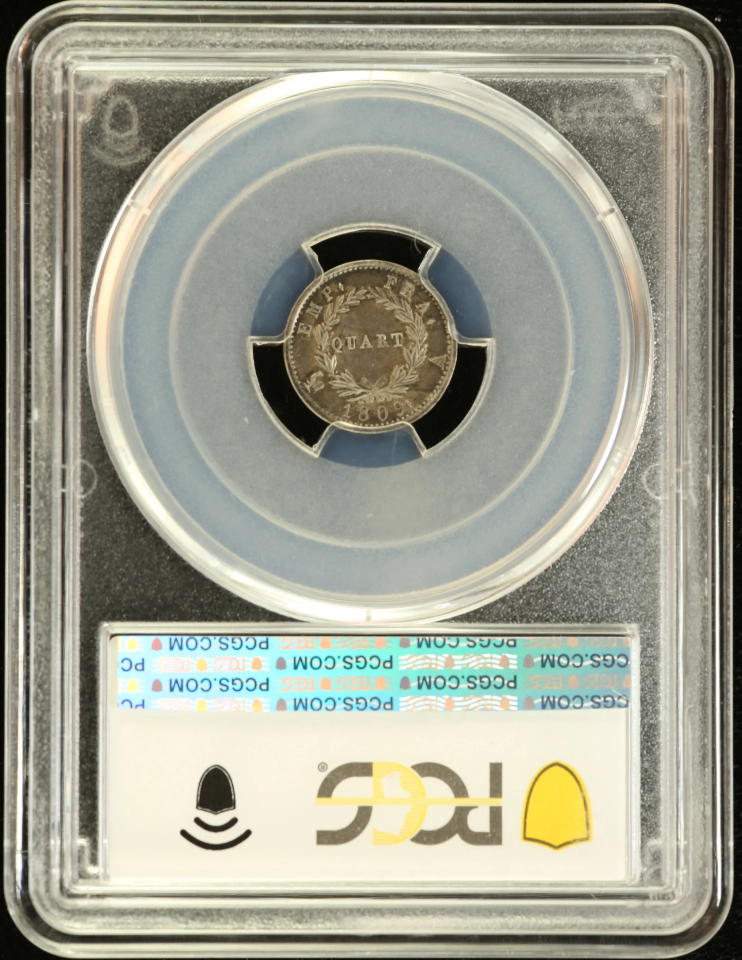 Europe France World Coins France 1/4 Franc 1809 A PCGS AU55 Gad-350 0162170 France 1/4 Franc 1809 A PCGS AU55 Gad-350 0162170France 1/4 Franc 1809 A PCGS AU55 Gad-350 0162170 - Image 2