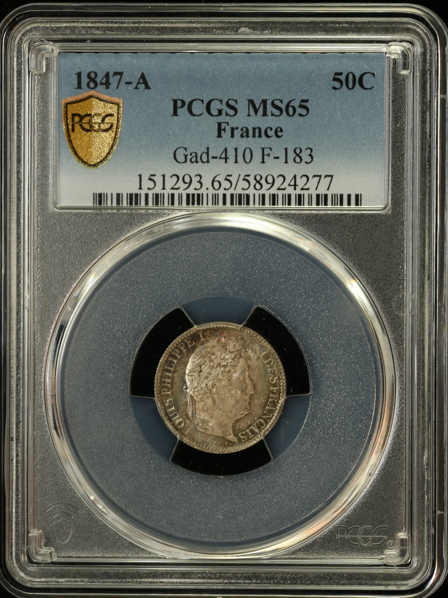 Europe France World Coins France Decime (1830-48) PCGS SP64BN Maz-1091 0162311 France Decime (1830-48) PCGS SP64BN Maz-1091 0162311France Decime (1830-48) PCGS SP64BN Maz-1091 0162311