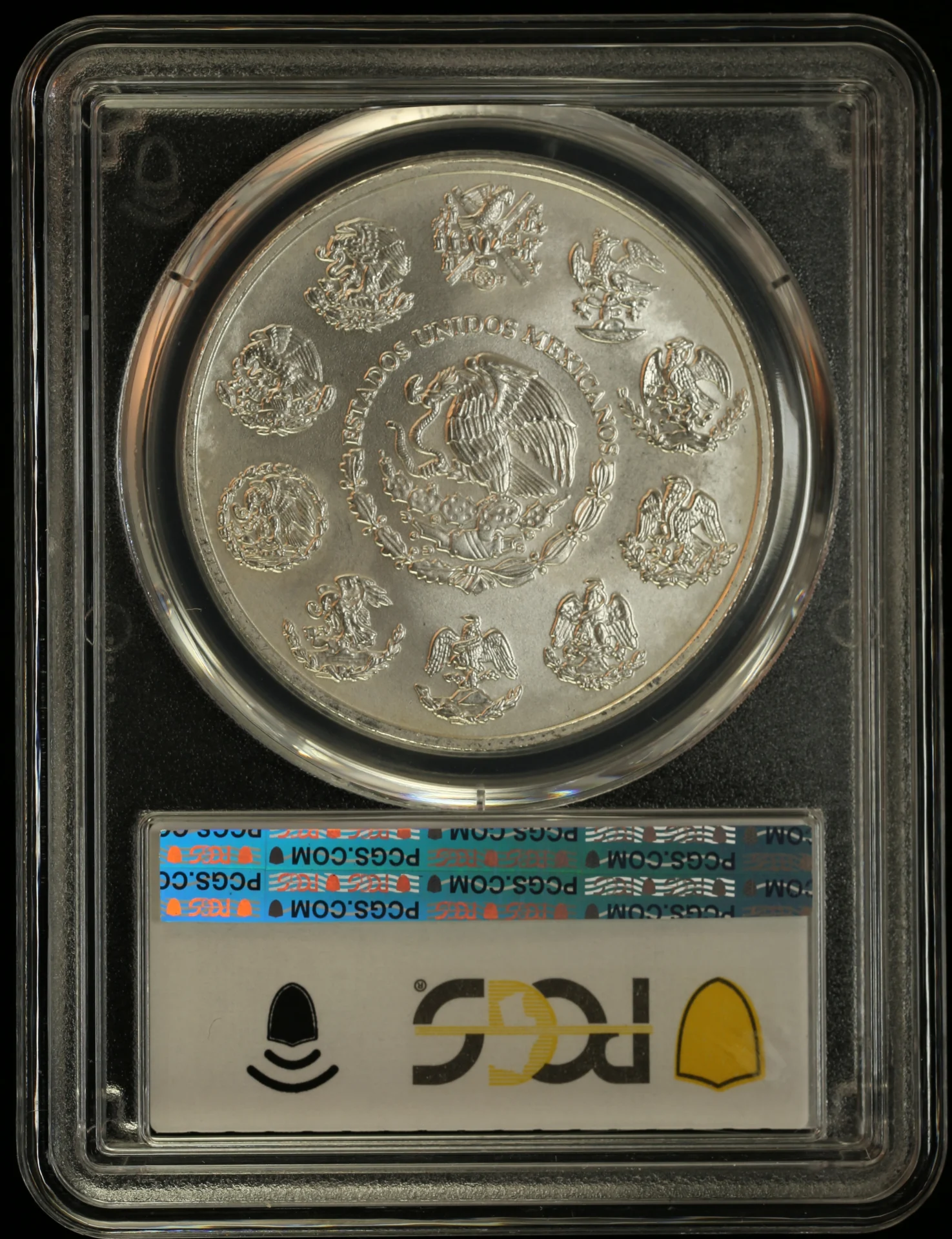 Mexican Coins Modern Silver & Minors Onza Modern Silver & Minors Onza 2001 Mo PCGS MS67 0162036 Modern Silver & Minors Onza 2001 Mo PCGS MS67 0162036Modern Silver & Minors Onza 2001 Mo PCGS MS67 0162036 - Image 2