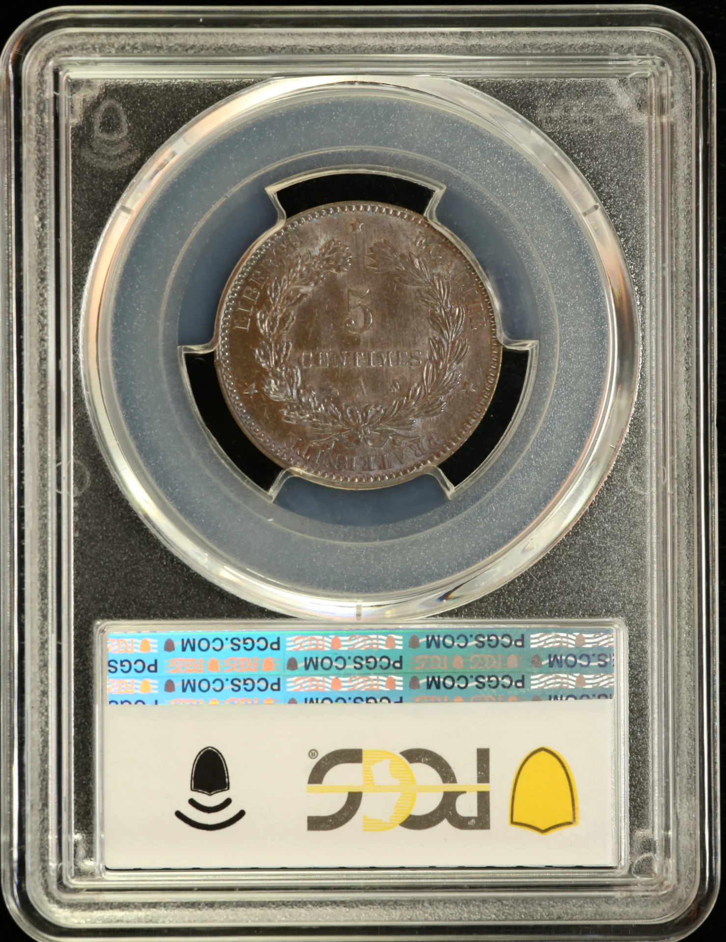Europe France World Coins France 5 Centime 1897 A PCGS MS63BN Gad-157a 0162293 France 5 Centime 1897 A PCGS MS63BN Gad-157a 0162293France 5 Centime 1897 A PCGS MS63BN Gad-157a 0162293 - Image 2