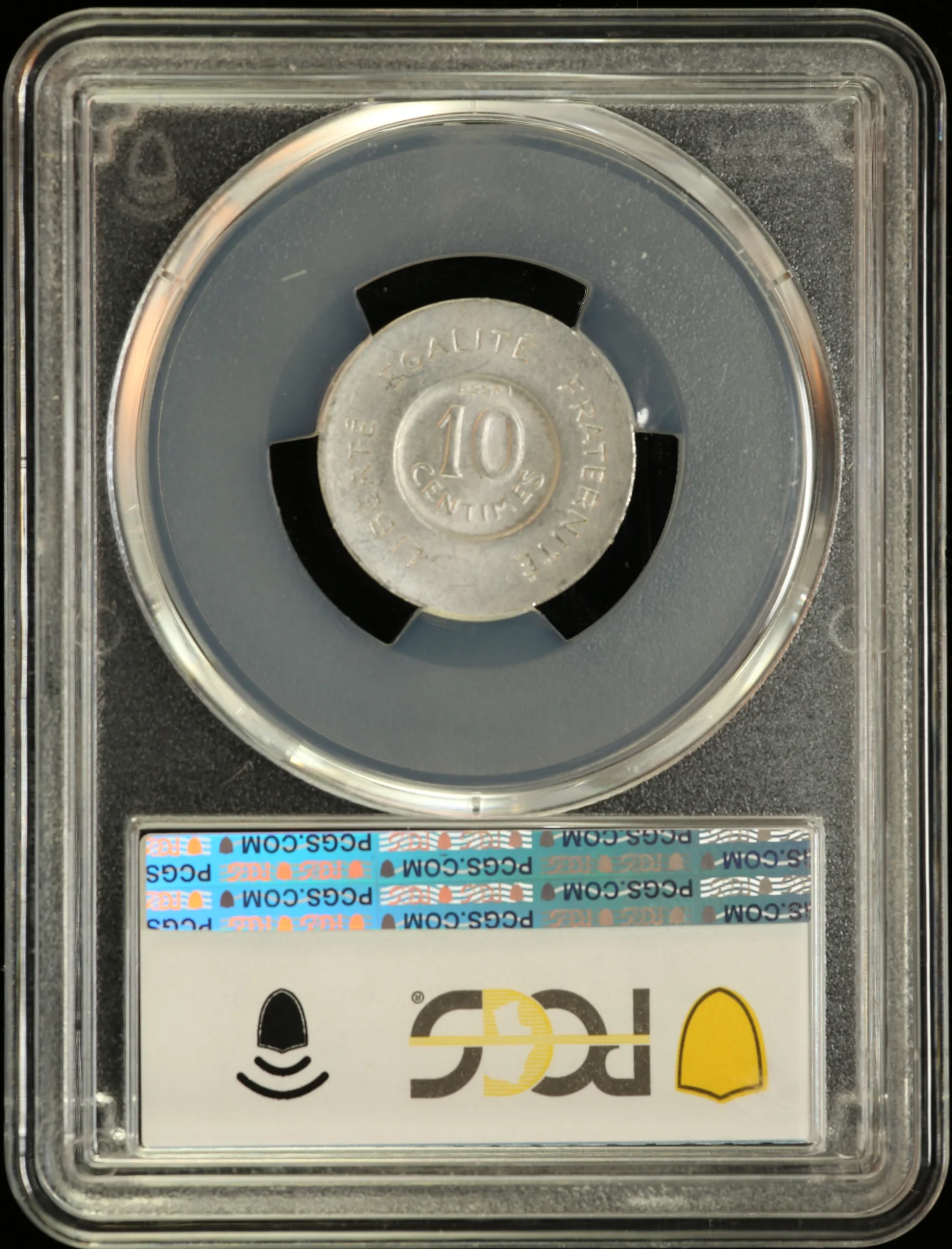 Europe France World Coins France 10 Centime 1909 PCGS SP65 0162309 France 10 Centime 1909 PCGS SP65 0162309France 10 Centime 1909 PCGS SP65 0162309 - Image 2