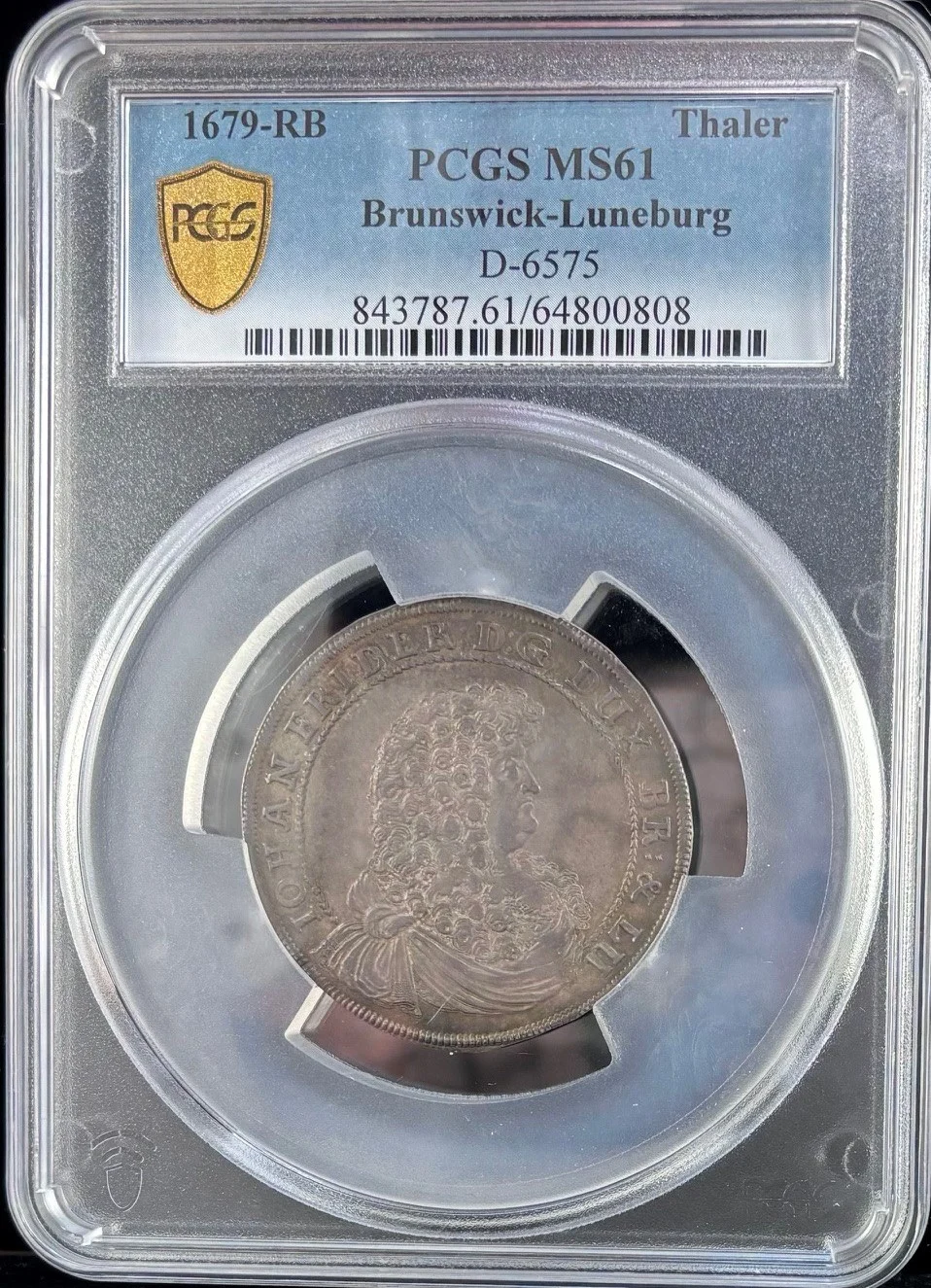 Europe Germany World Coins Germany Thaler 1679 RB PCGS MS61 D-6575 0162198 Germany Thaler 1679 RB PCGS MS61 D-6575 0162198