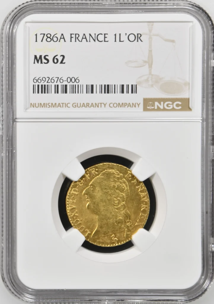 France Louis d or 1786 A NGC MS62 0162502