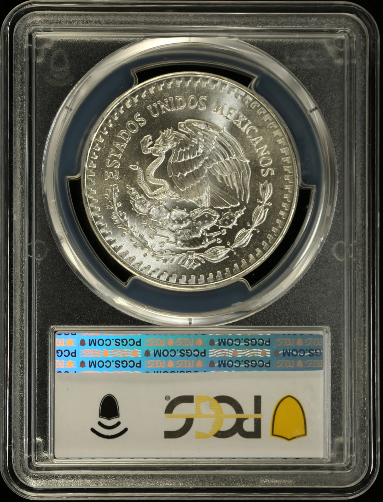 Mexican Coins Modern Silver & Minors Onza Modern Silver & Minors Onza 1986 Mo PCGS MS66 0162617 Modern Silver & Minors Onza 1986 Mo PCGS MS66 0162617Modern Silver & Minors Onza 1986 Mo PCGS MS66 0162617 - Image 2