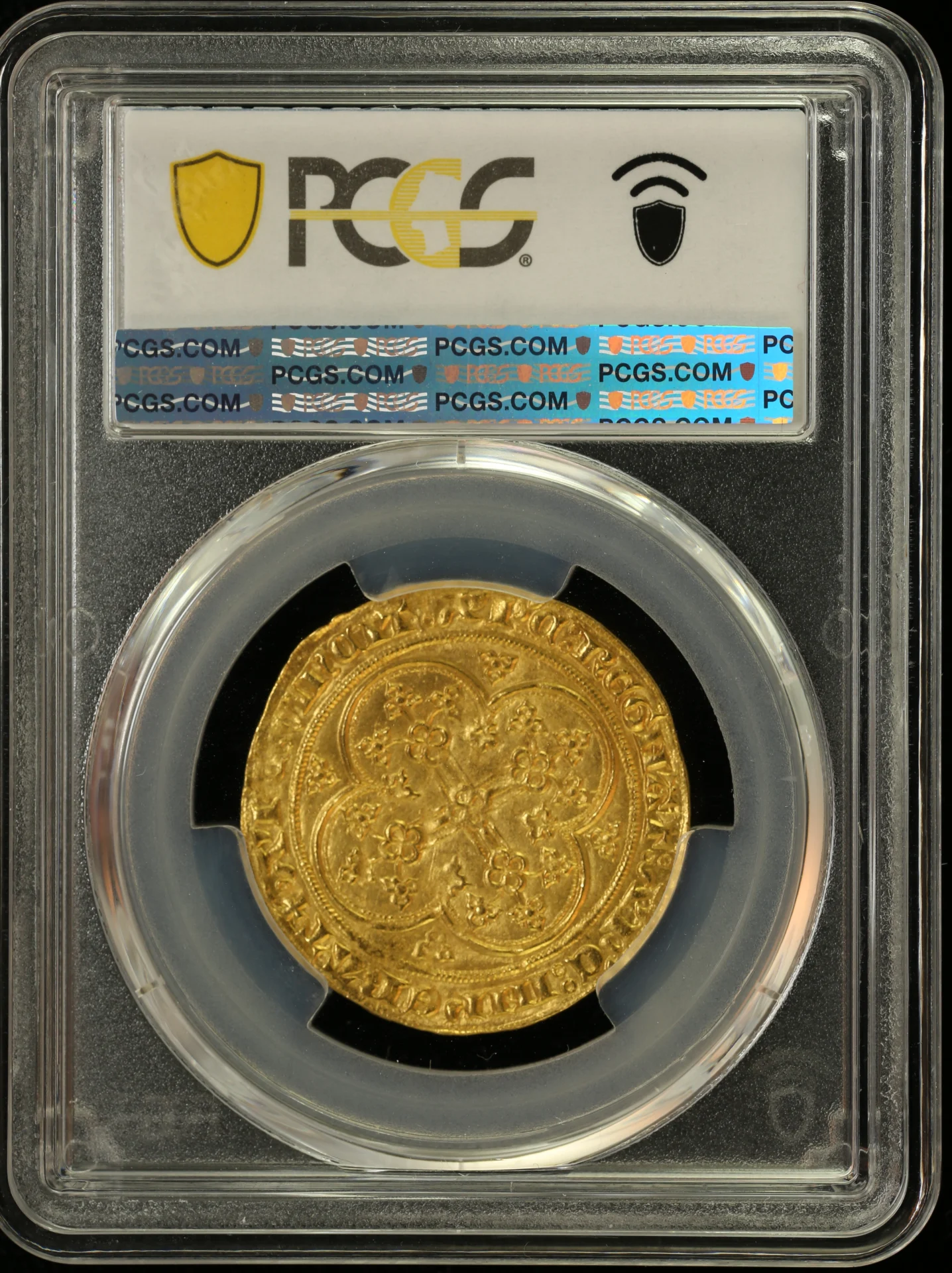 Belgium Europe World Coins Belgium Chaise d or (1346-84) Flanders PCGS MS62 Fr-152 0162724 Belgium Chaise d or (1346-84) Flanders PCGS MS62 Fr-152 0162724Belgium Chaise d or (1346-84) Flanders PCGS MS62 Fr-152 0162724 - Image 2