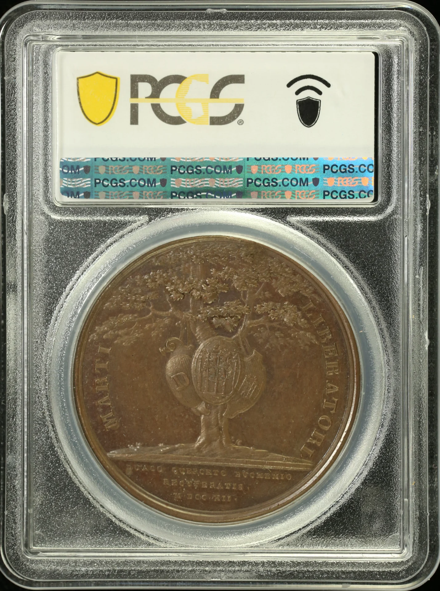 Europe France World Coins France Capture of Douai Quesnoy and Boucha Bronzed Medal 1712 PCGS MS64 Divo-312 0162660 France Capture of Douai Quesnoy and Boucha Bronzed Medal 1712 PCGS MS64 Divo-312 0162660France Capture of Douai Quesnoy and Boucha Bronzed Medal 1712 PCGS MS64 Divo-312 0162660 - Image 2