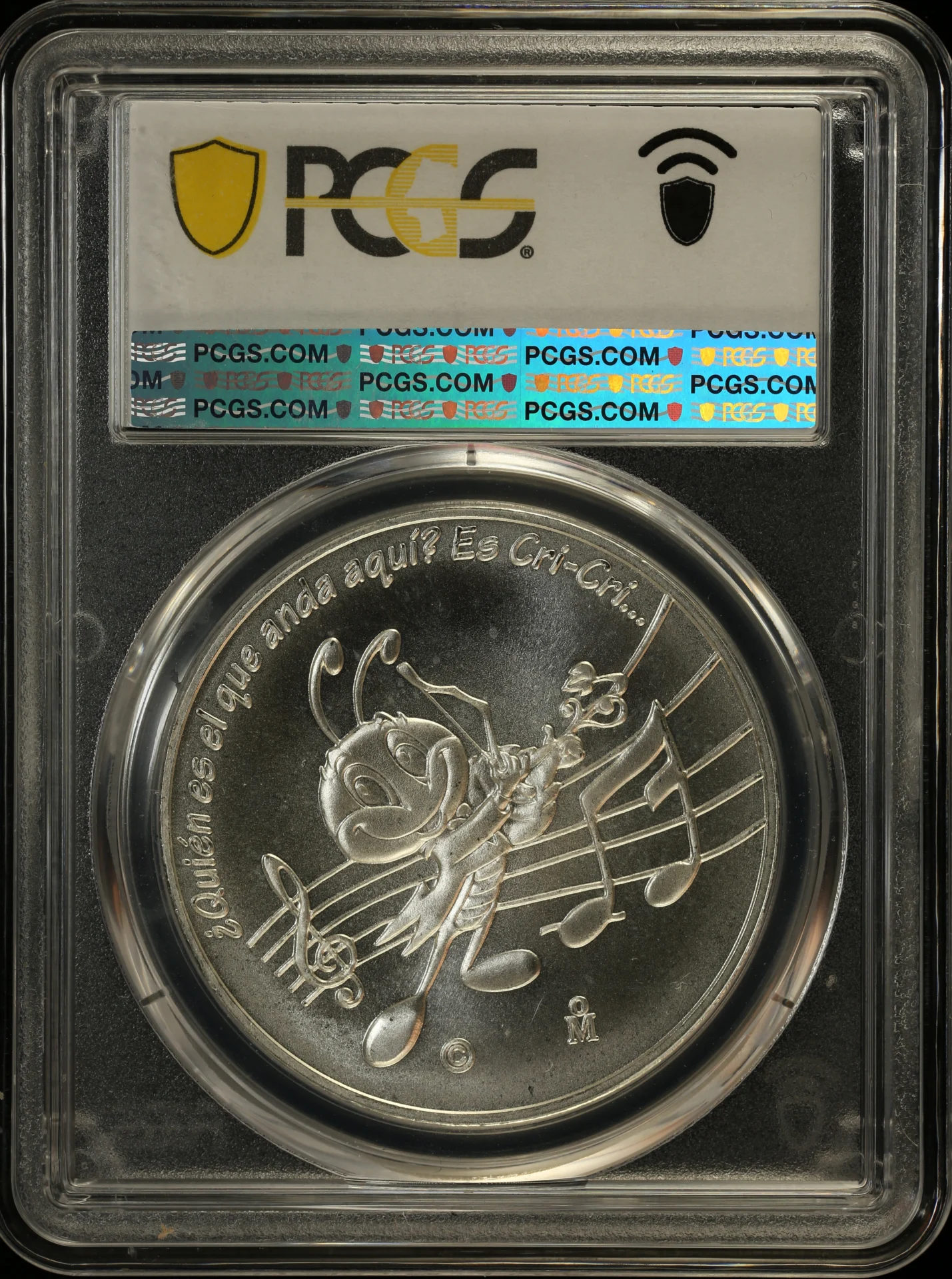 Medals & Tokens Mexican Coins Medals & Tokens Caminito de la Escuela Silver Medal (c.2003) Mo PCGS MS67 0162850 Medals & Tokens Caminito de la Escuela Silver Medal (c.2003) Mo PCGS MS67 0162850Medals & Tokens Caminito de la Escuela Silver Medal (c.2003) Mo PCGS MS67 0162850 - Image 2