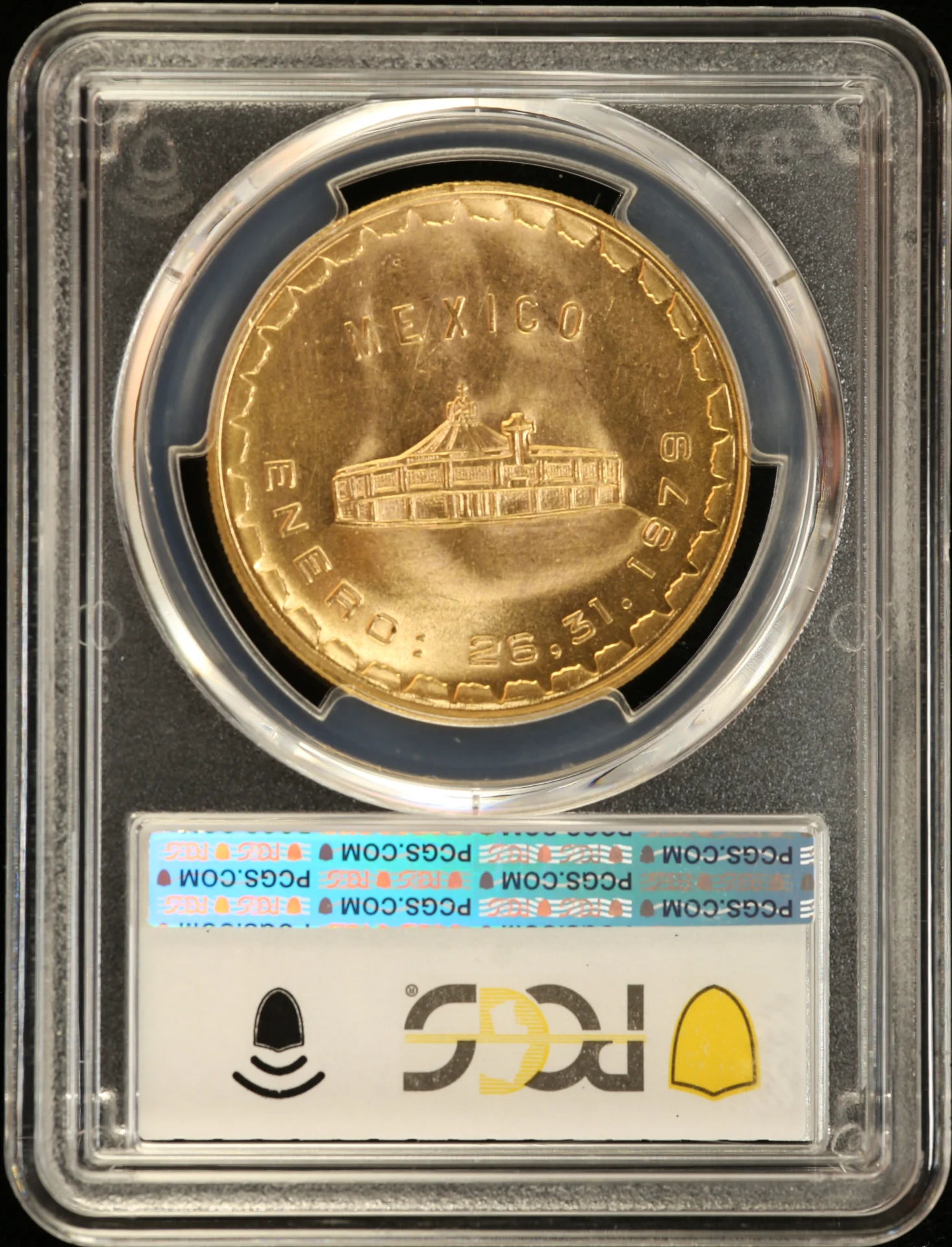 Medals & Tokens Mexican Coins Medals & Tokens Pope John Paul II Visit Gold Medal 1979 PCGS MS64 0162740 Medals & Tokens Pope John Paul II Visit Gold Medal 1979 PCGS MS64 0162740Medals & Tokens Pope John Paul II Visit Gold Medal 1979 PCGS MS64 0162740 - Image 2