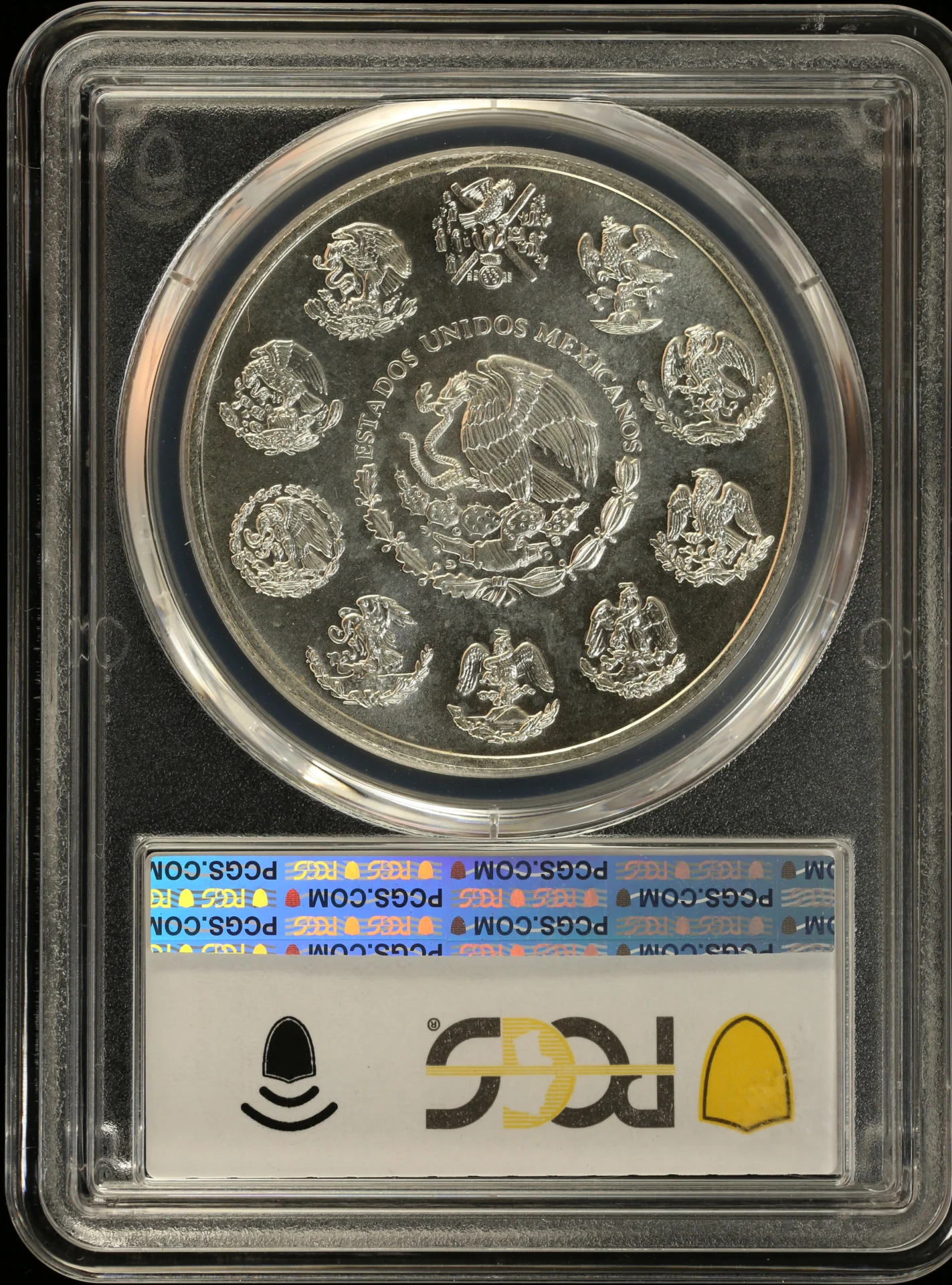 5 Peso Mexican Coins Modern Silver & Minors Modern Silver & Minors 5 Peso 2000 Mo PCGS MS68 KM-652 0162806 Modern Silver & Minors 5 Peso 2000 Mo PCGS MS68 KM-652 0162806Modern Silver & Minors 5 Peso 2000 Mo PCGS MS68 KM-652 0162806 - Image 2
