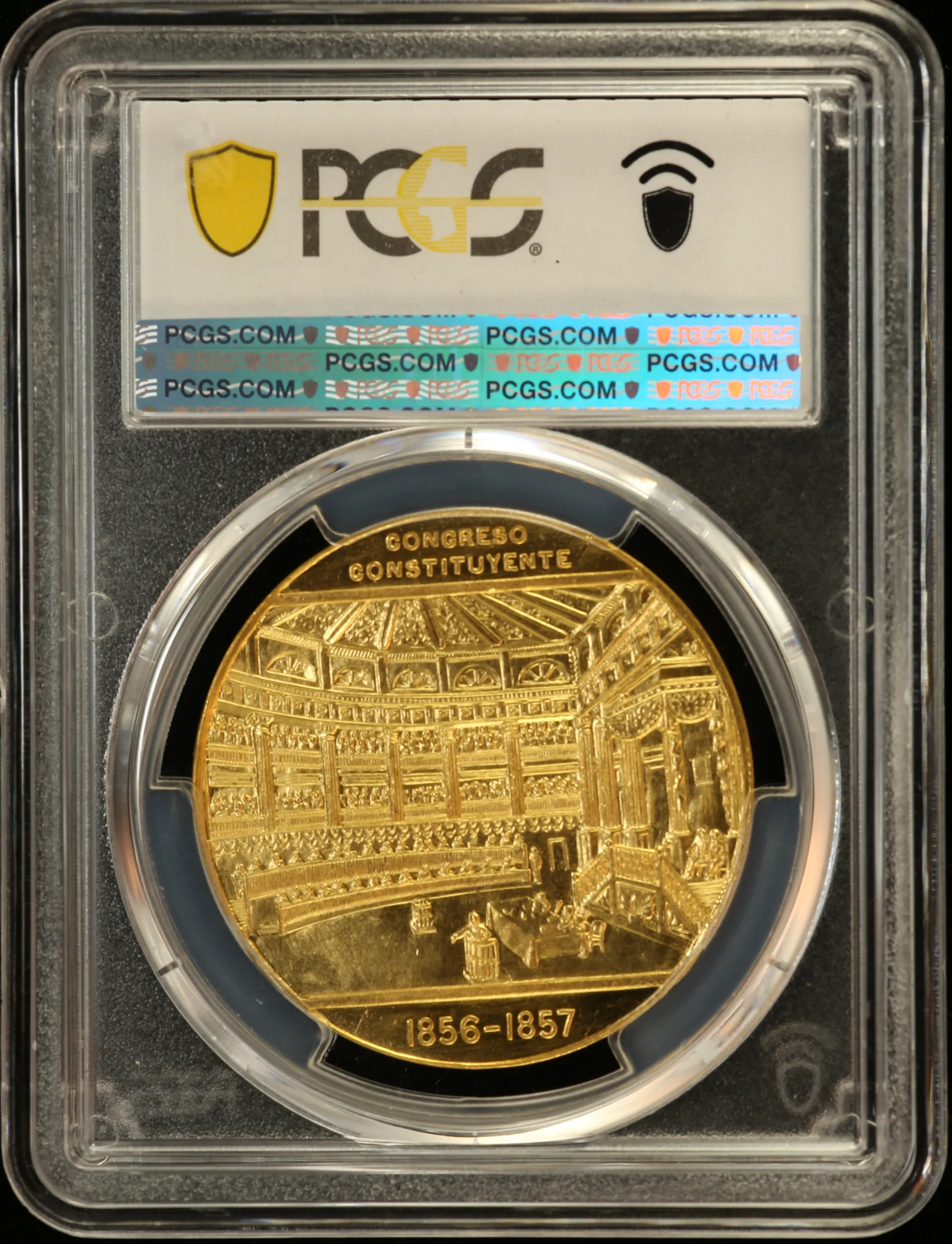Medals & Tokens Mexican Coins Medals & Tokens Gold Medal (1957) Mo PCGS MS65 Grove-698 0162741 Medals & Tokens Gold Medal (1957) Mo PCGS MS65 Grove-698 0162741Medals & Tokens Gold Medal (1957) Mo PCGS MS65 Grove-698 0162741 - Image 2