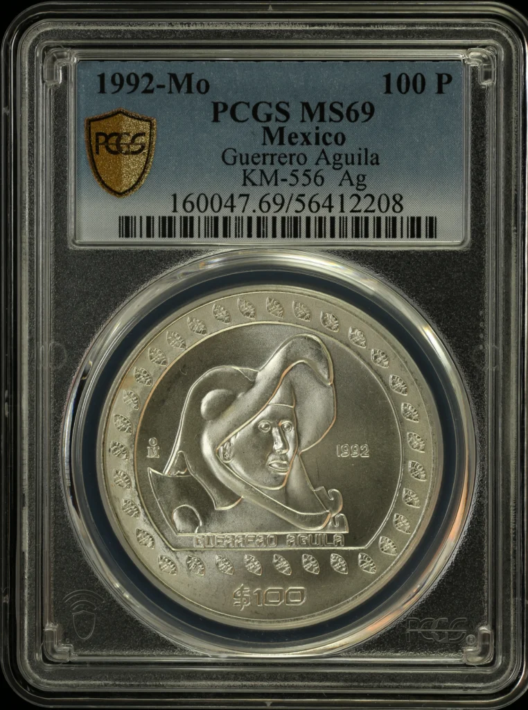 Modern Silver & Minors 100 Peso 1992 Mo PCGS MS69 KM-556 0162796